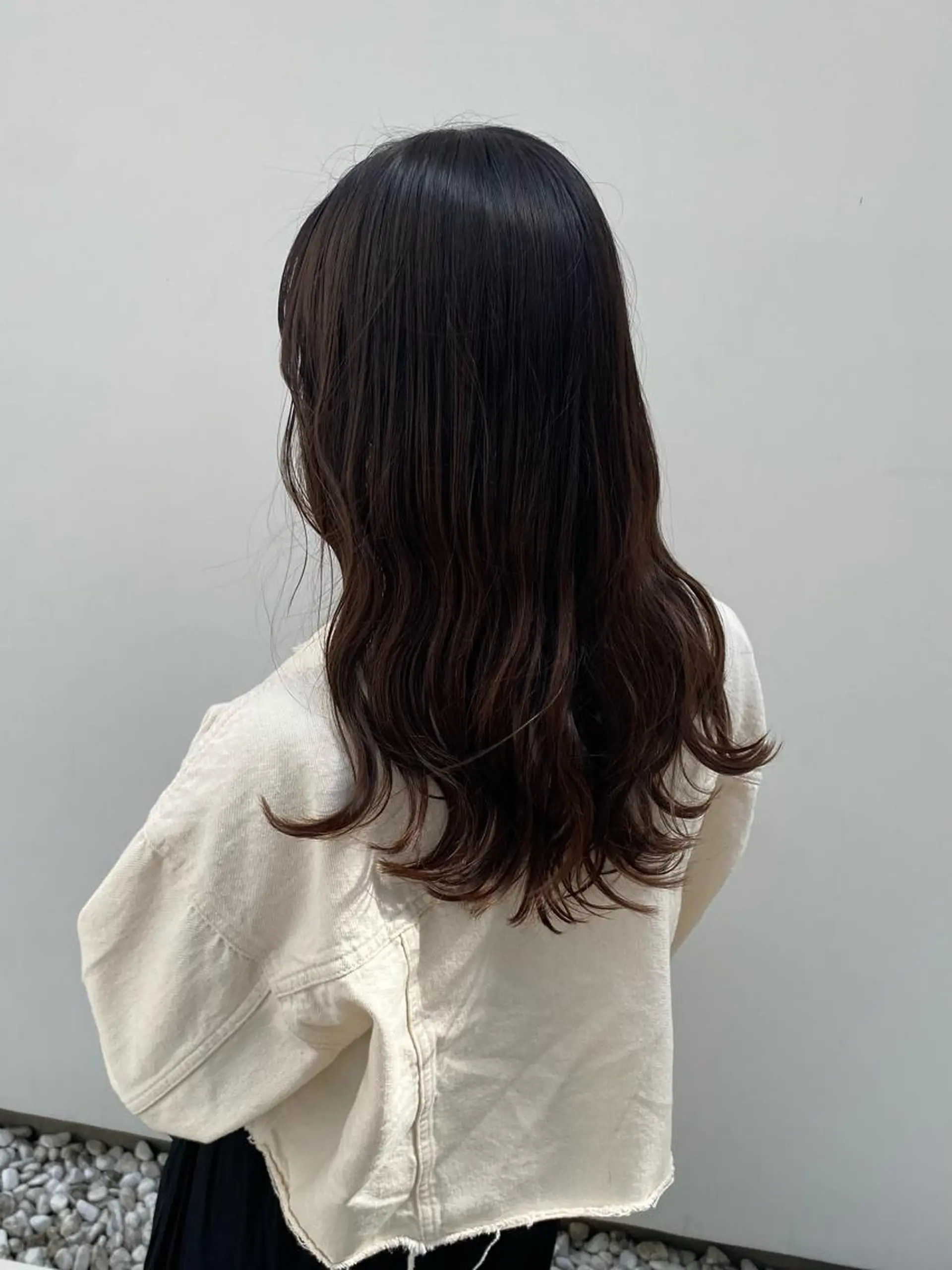 ロング カット Rinka/梅田/ 透け感カラー🤎のヘアスタイル