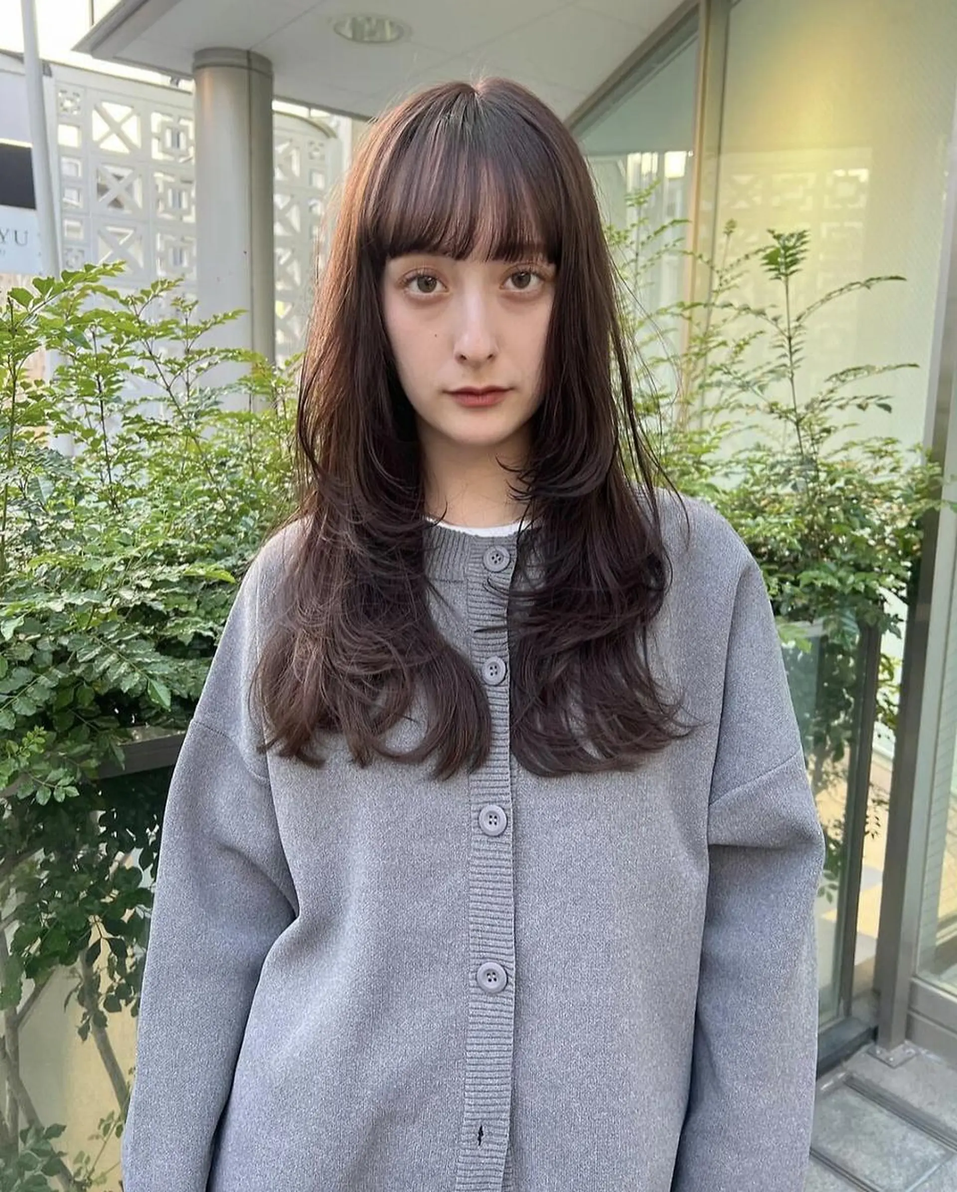 ロング 🎀韓国/艶髪/暗髪 🎀 柚月🫧立川駅のヘアスタイル