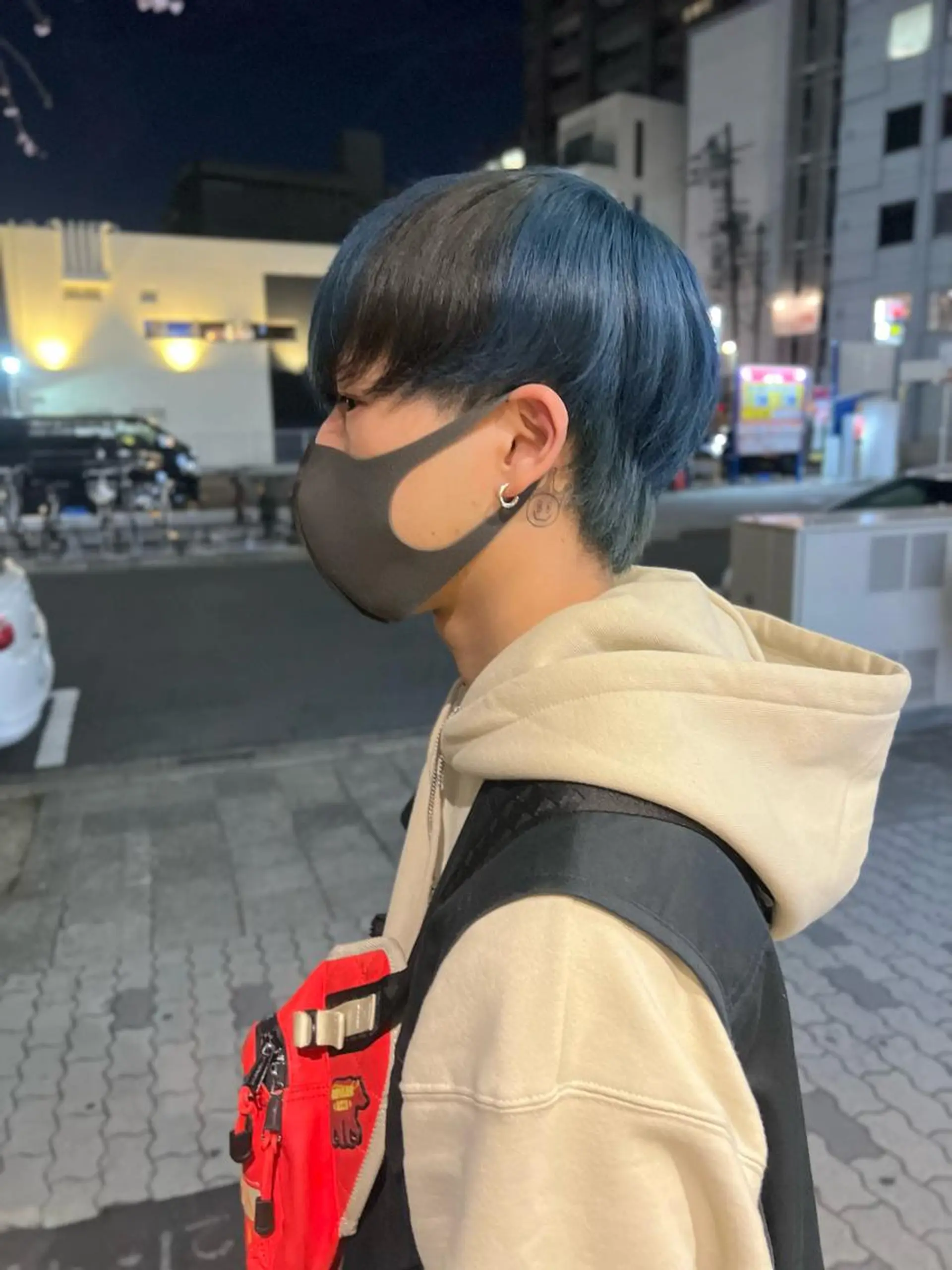 カラー joh/メンズ/ ブリーチ/矢場町のヘアスタイル