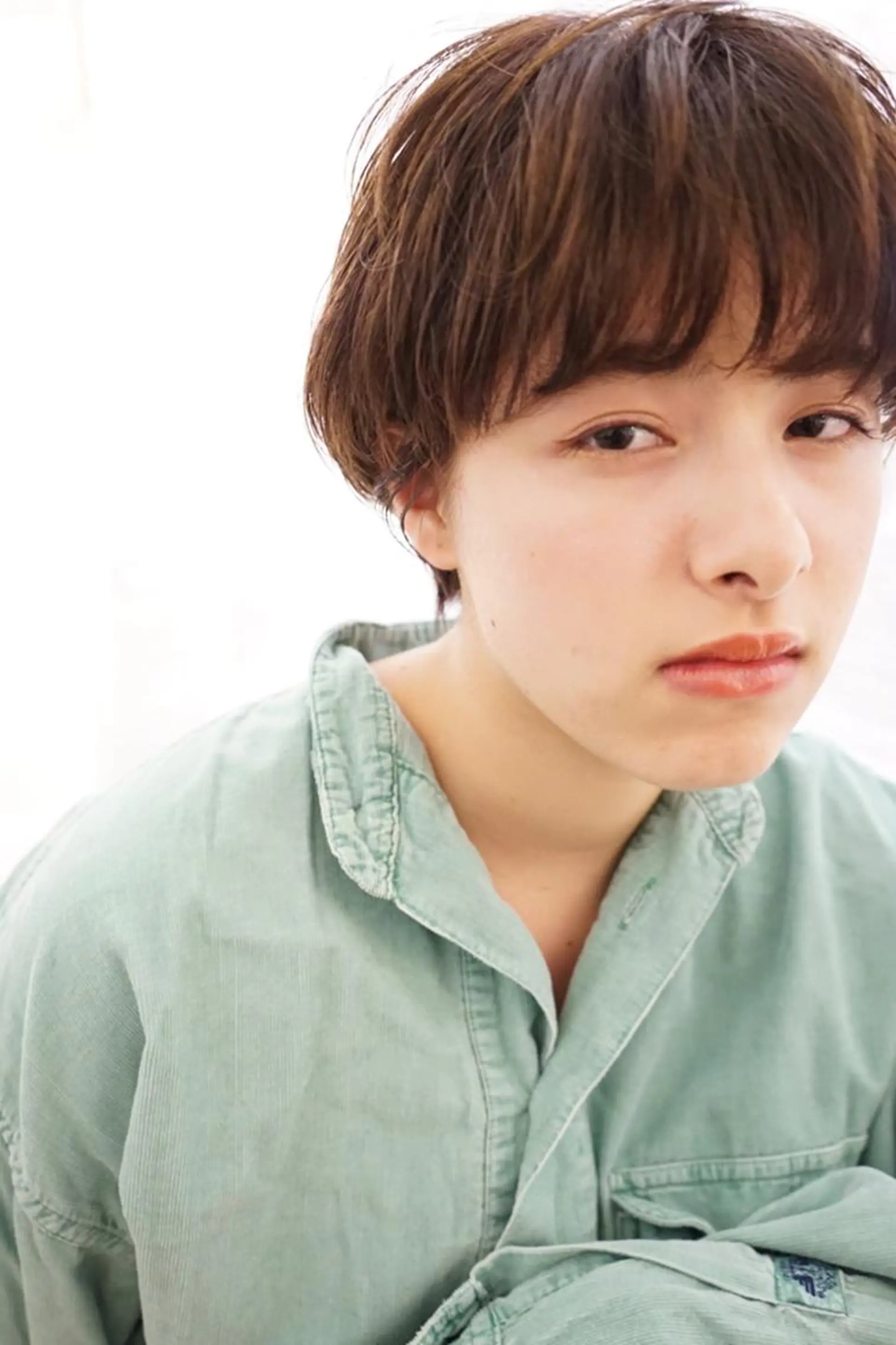 ショート カラー レイヤーカット✂️ 横浜No1♡下鳥翔子のヘアスタイル
