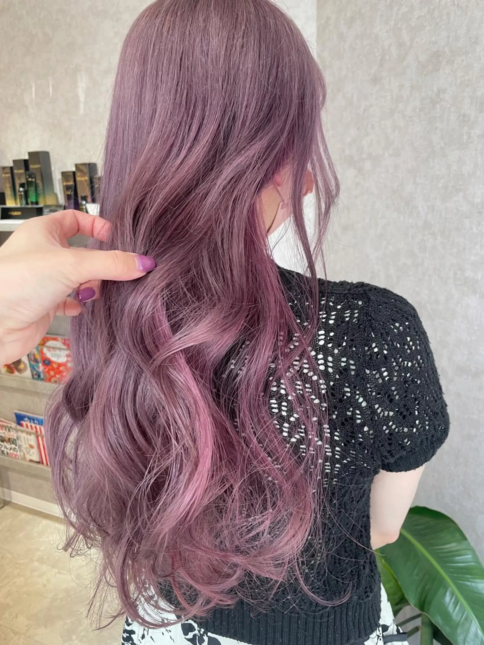 ロング Rina  のヘアスタイル