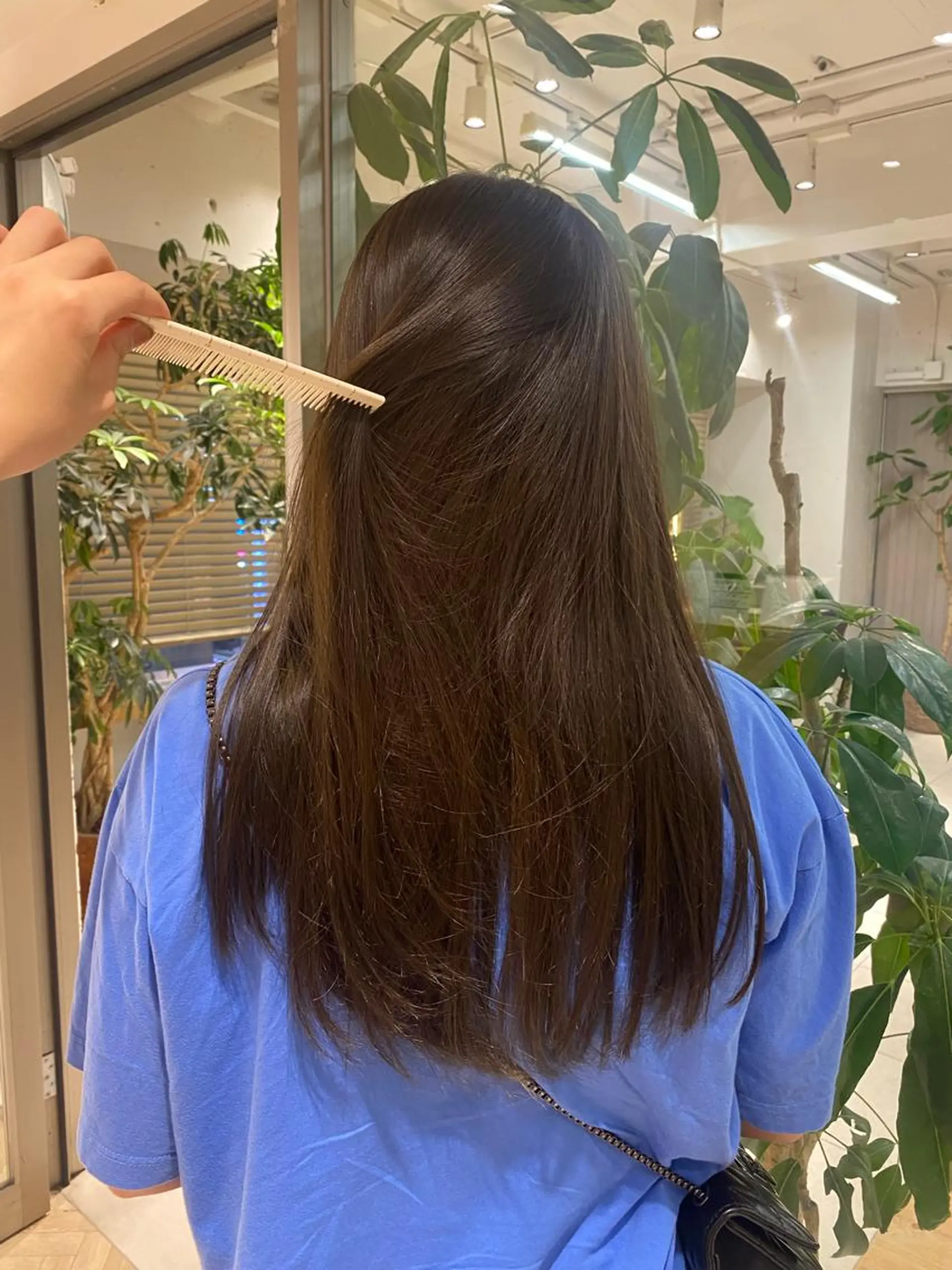 ロング カラー ベージュ/アレンジ /横浜/杉本千夏のヘアスタイル