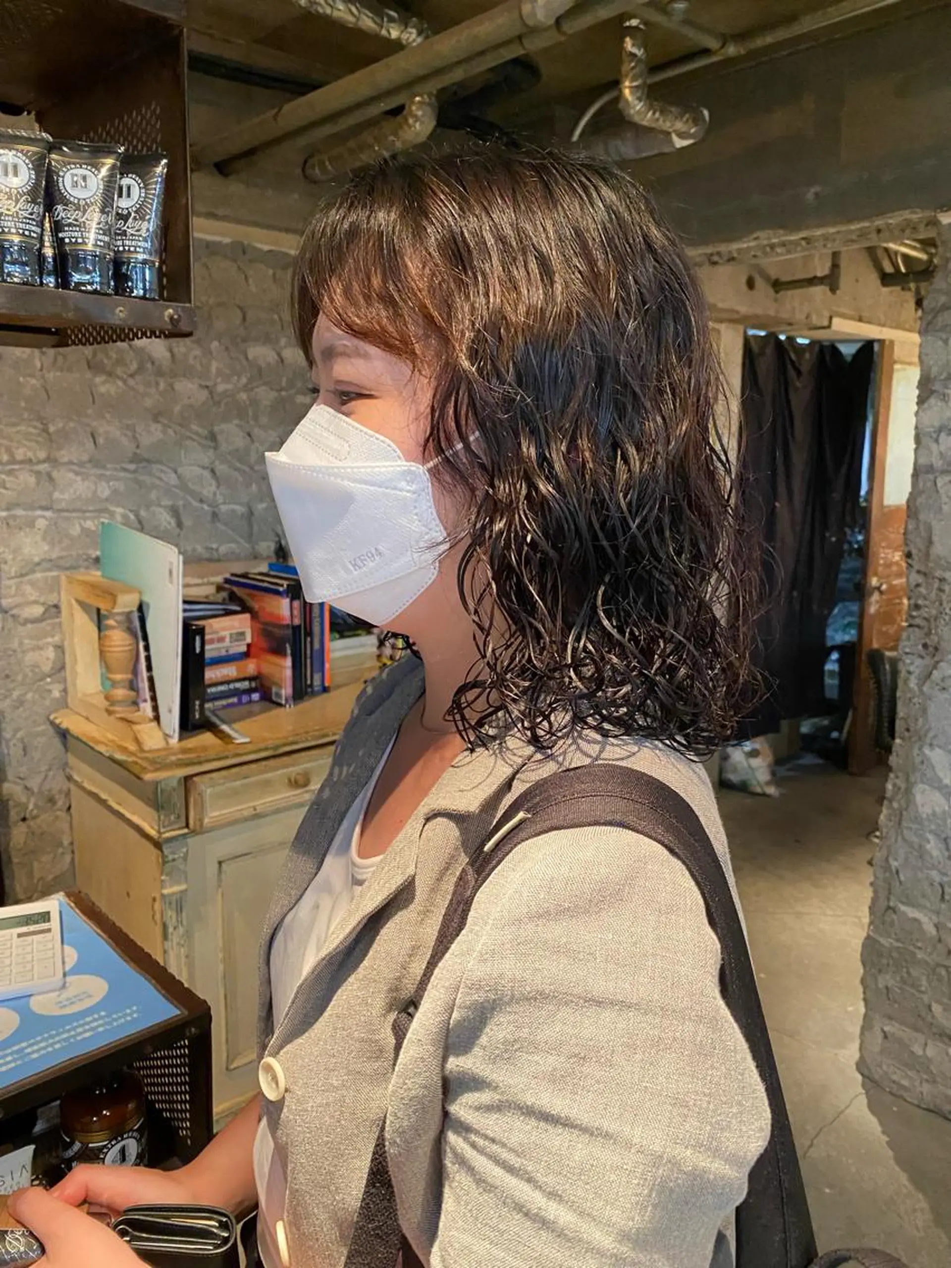 ミディアム パーマ お任せヘア☘️☘️ 及川渚のヘアスタイル