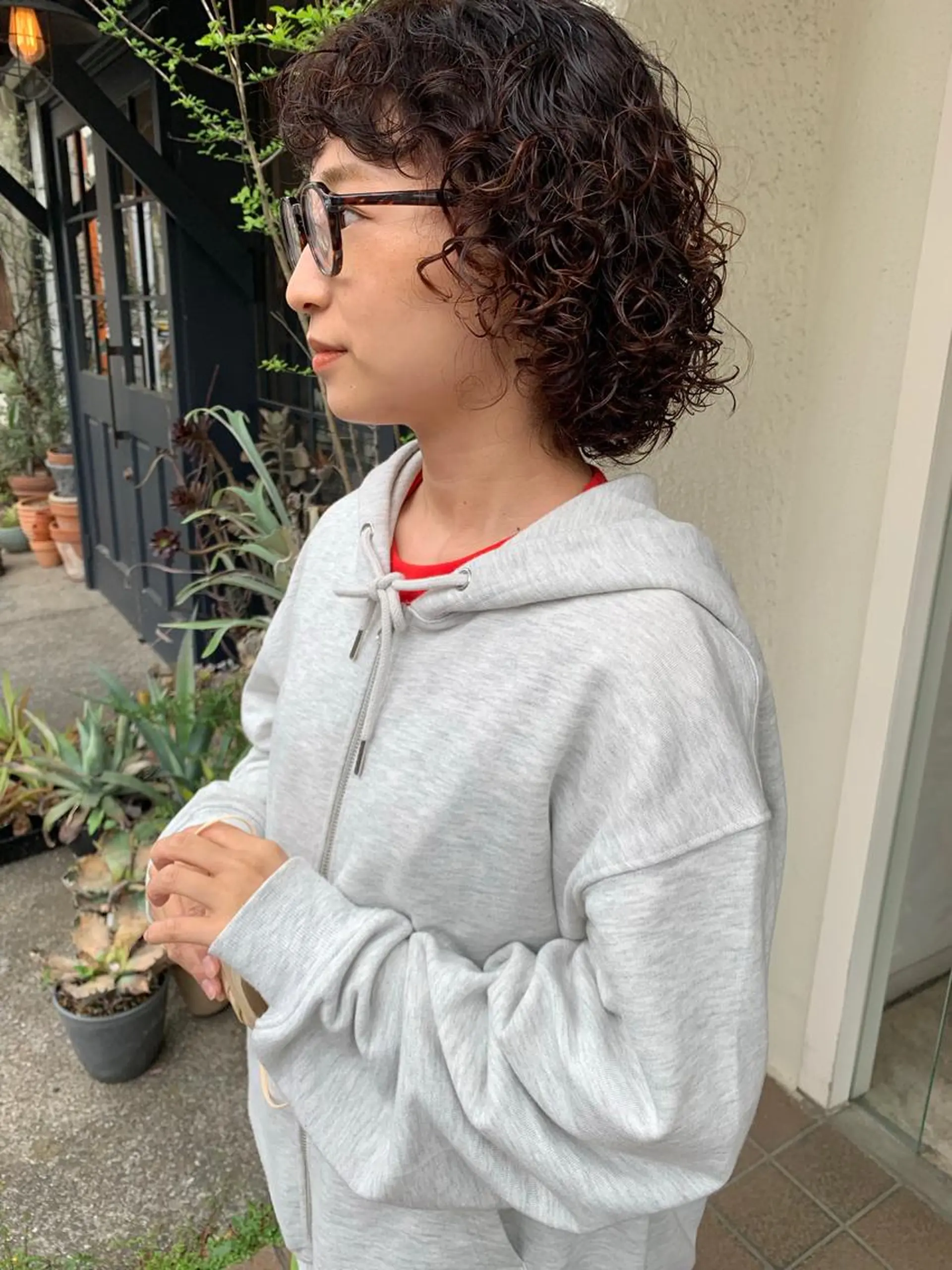 ショート カラー パーマ 【takk】 ナカヤママサヨシのヘアスタイル