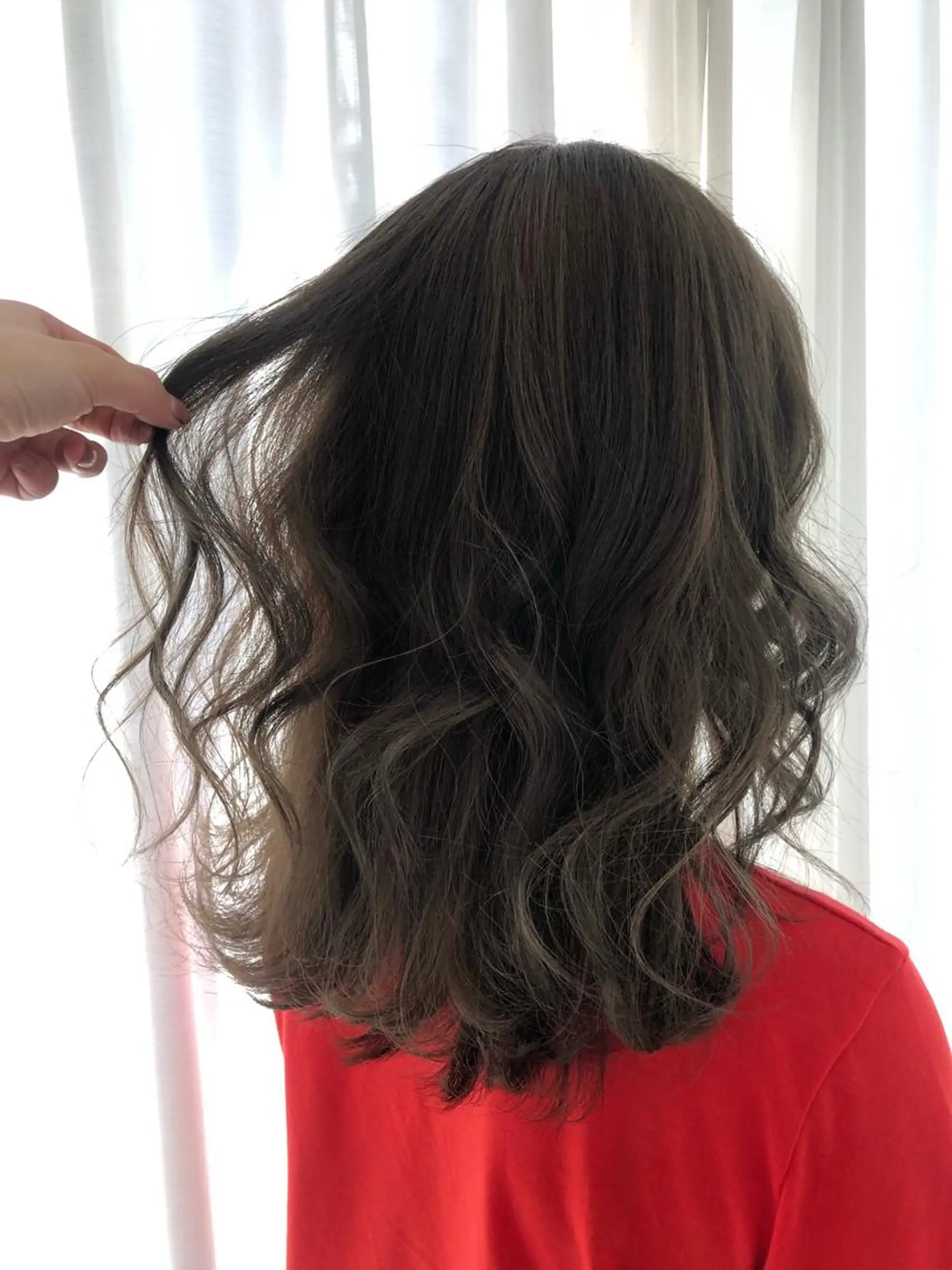 ショート カラー グレージュ オリーブグレージュ オリーブグレー 🦋美髪／エクステ 🦋アベイクミのヘアスタイル