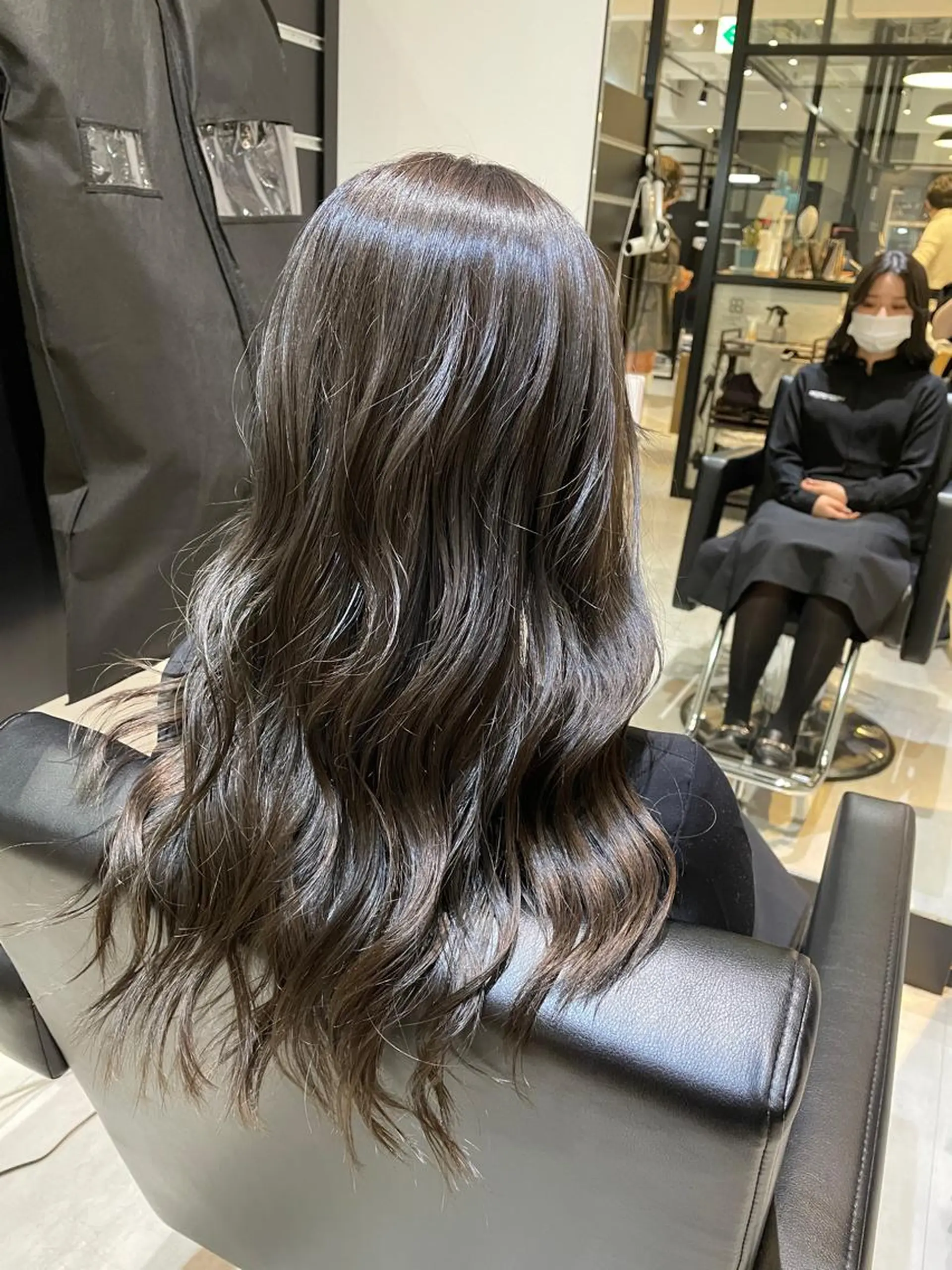 ロング コトネ🫧 韓国風レイヤーカットのヘアスタイル