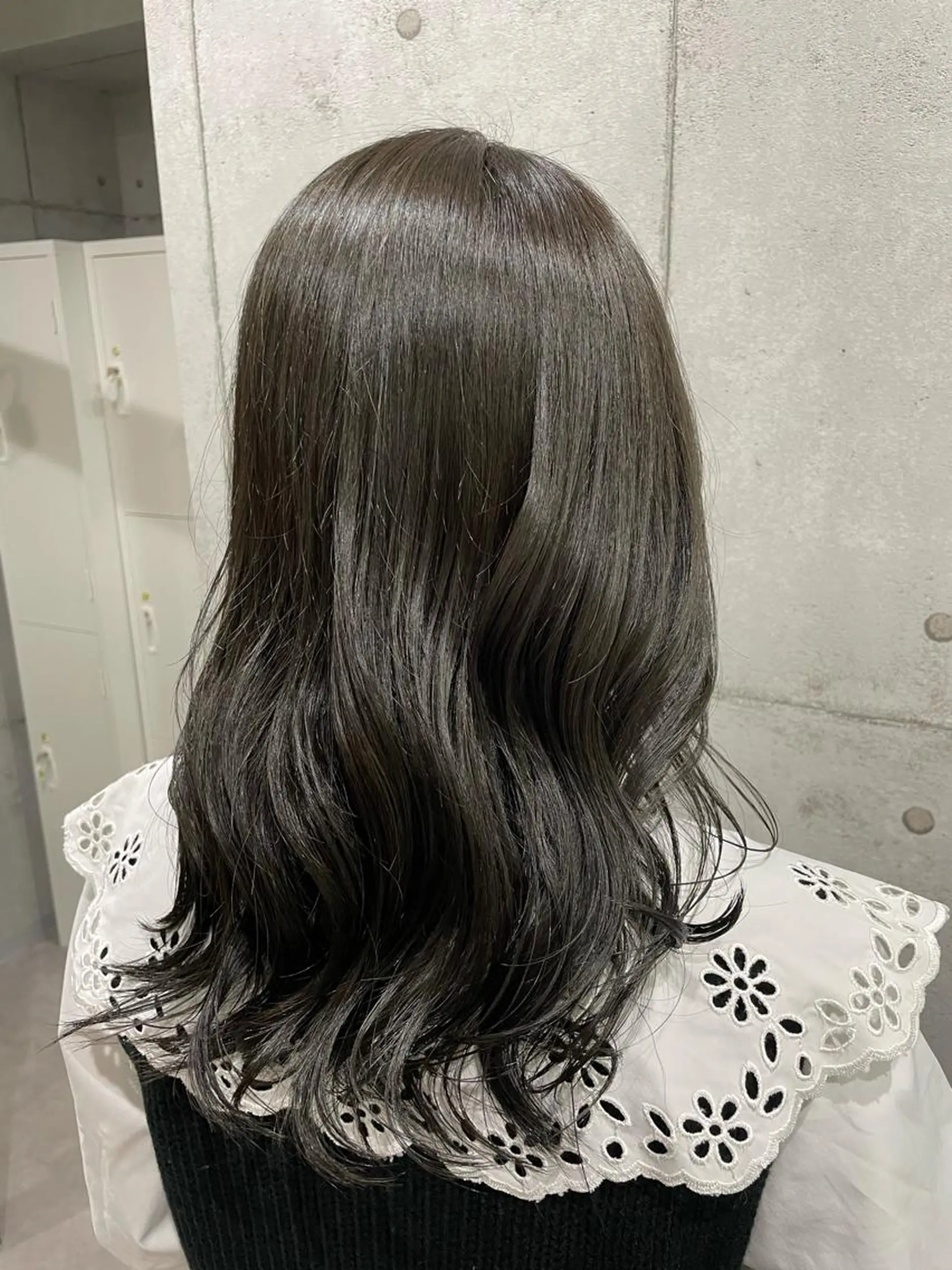 セミロング カラー カット ヘアカラー トリートメント ✂︎newi池袋✂︎ 長谷川寛のヘアスタイル