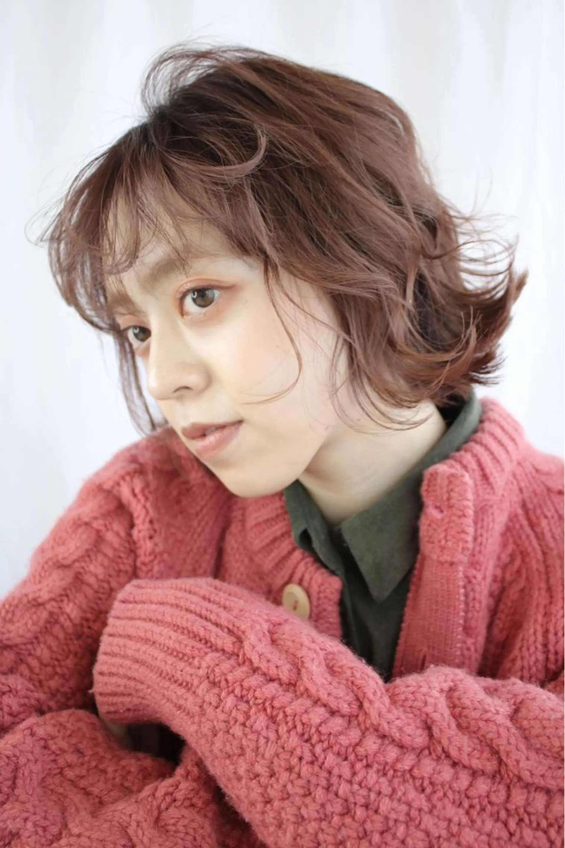 ミディアム カット 奥山 沙季(大井町)のヘアスタイル