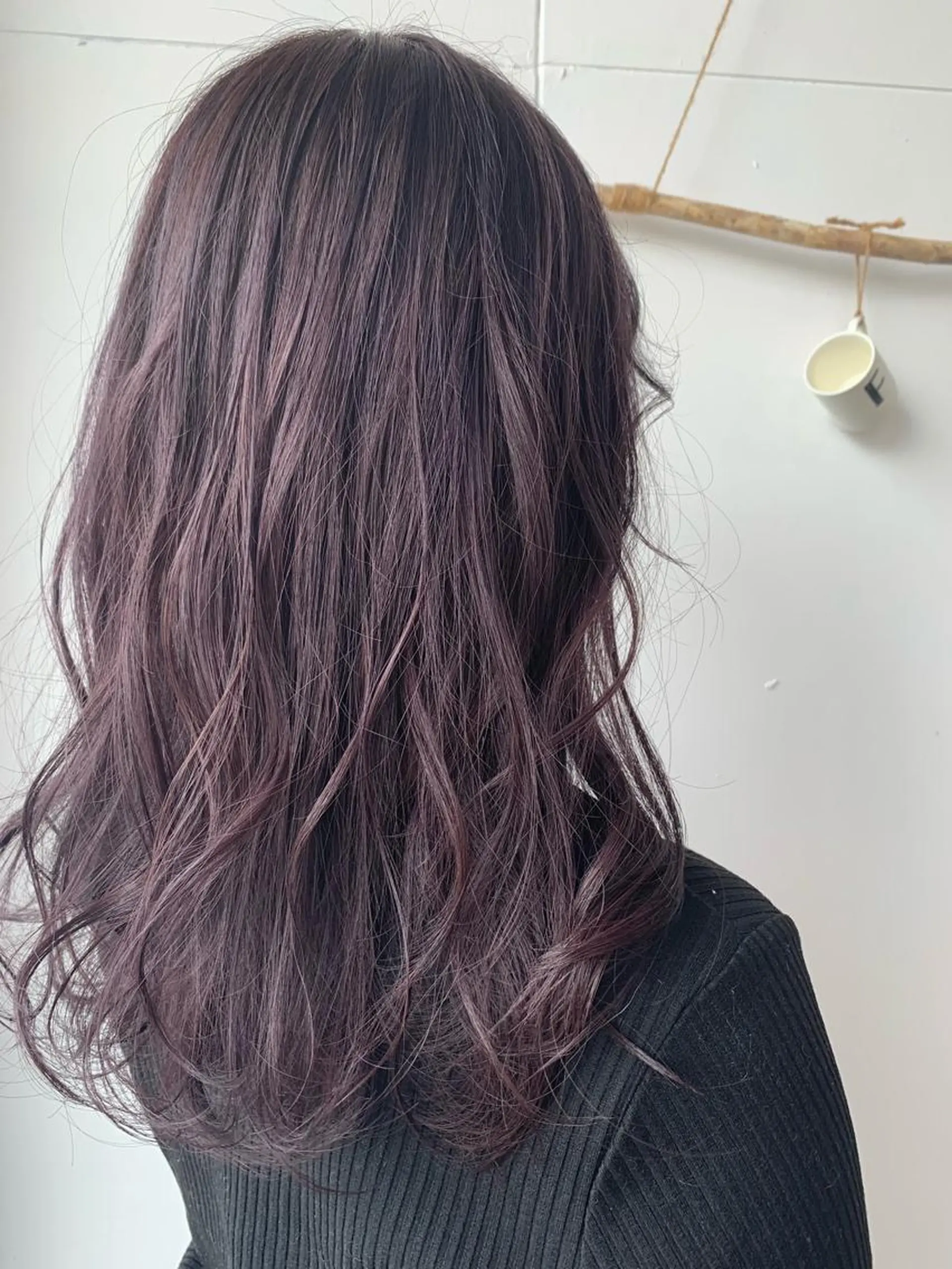 ミディアム カラー RINKA 琳茄のヘアスタイル