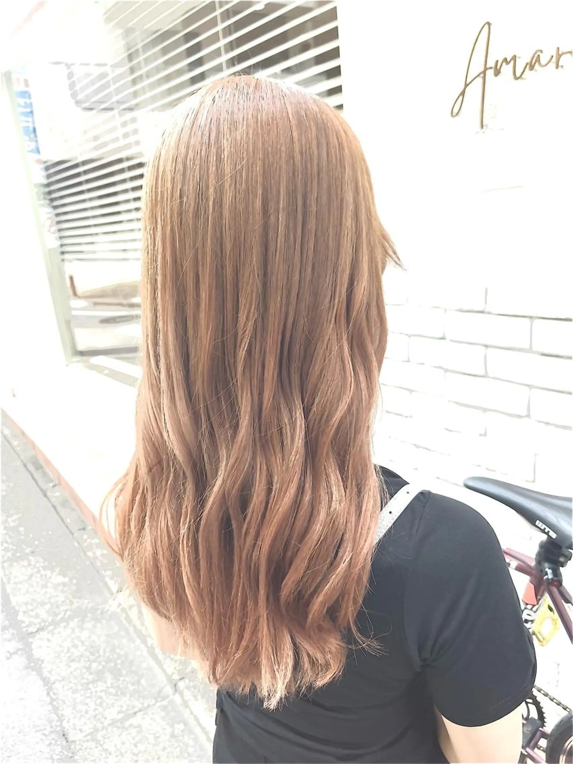 ミディアム カラー ベージュカラー ミルクティーベージュ 🌈透明感カラー🌈 🌟吉田祐介🌟のヘアスタイル