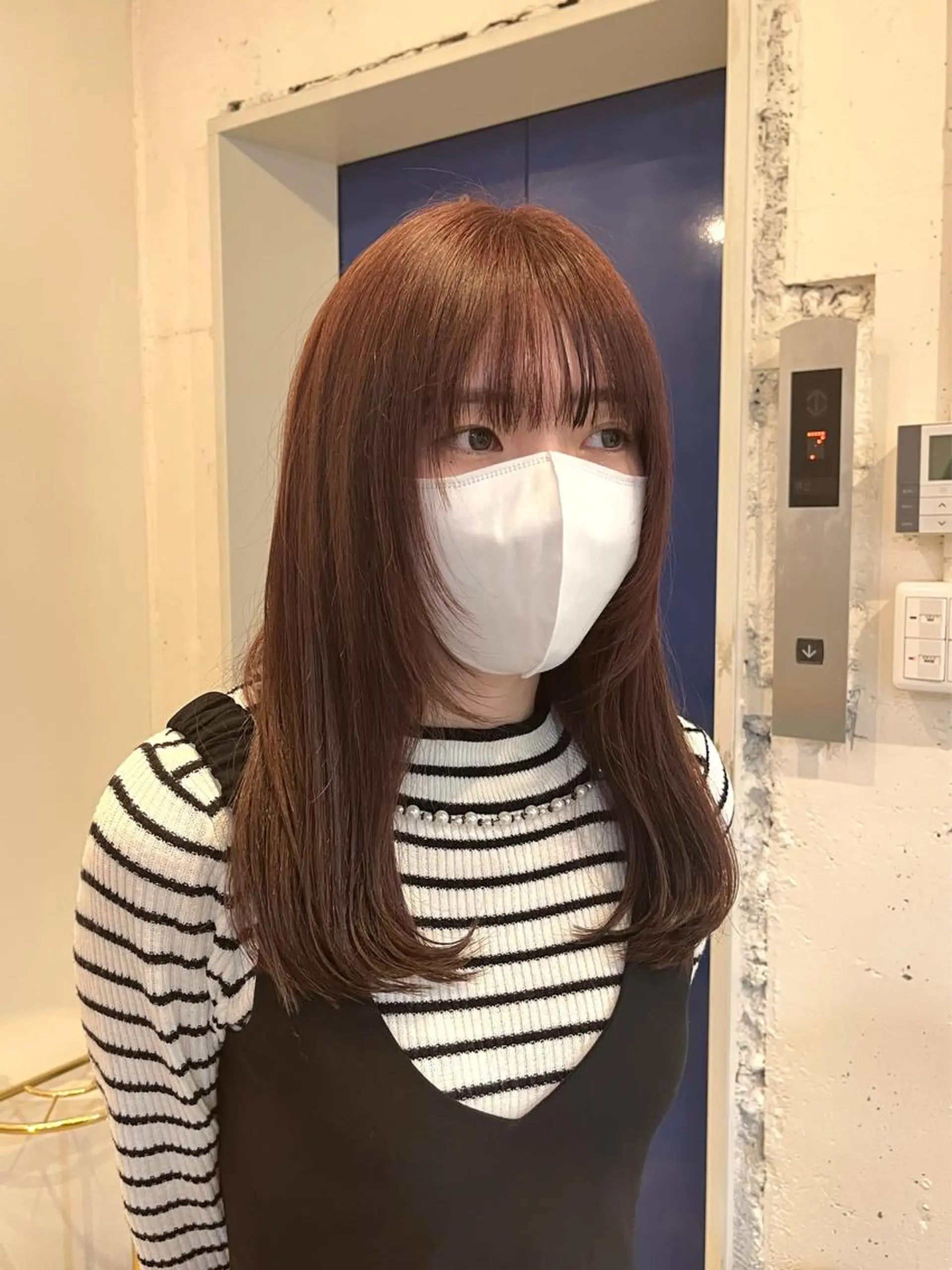 ミディアム カラー カット ヘアカラー トリートメント RYOMA/ 似合わせ🎧🤍のヘアスタイル