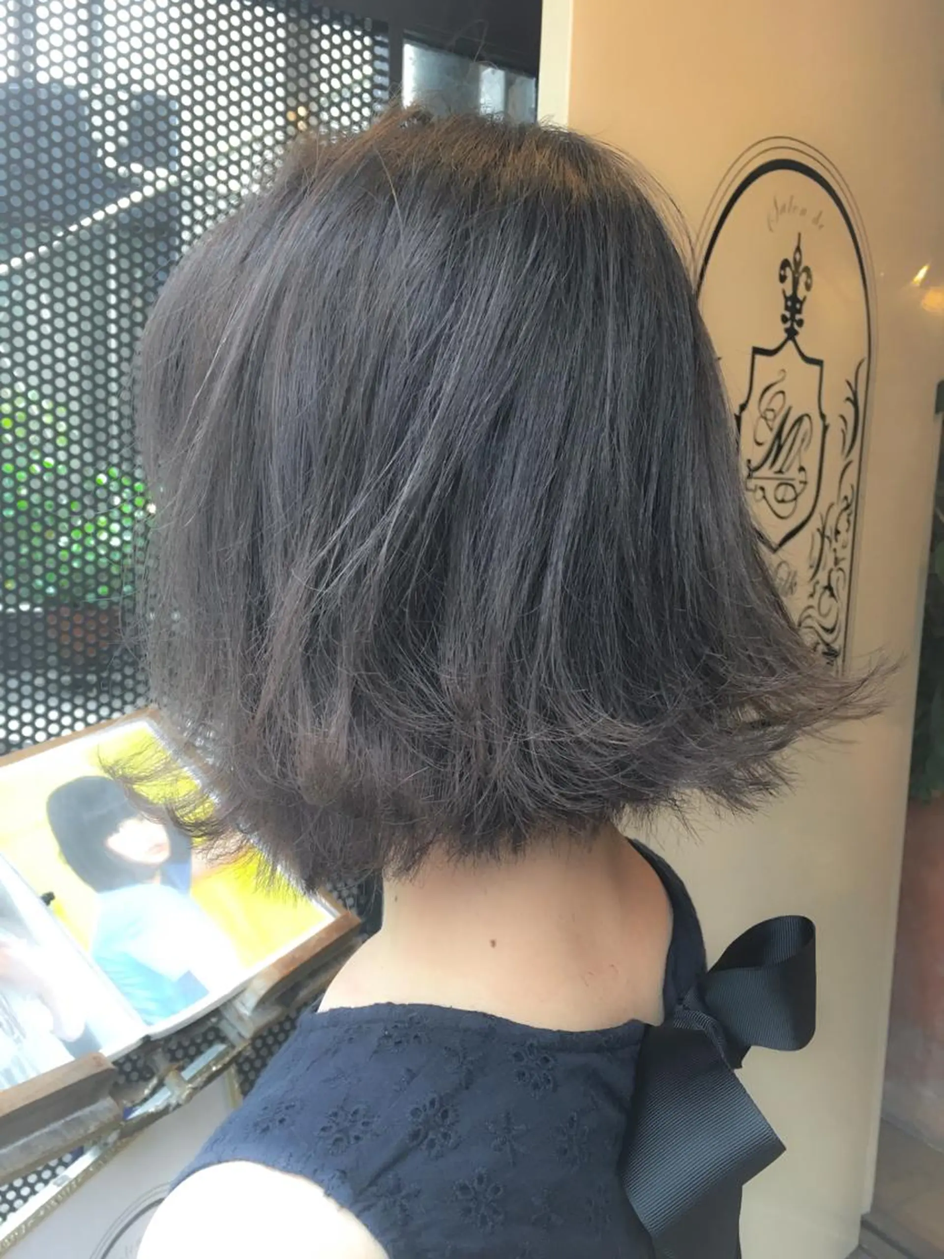 ショート カラー ハイライトカラー ボブ ハイライト タンバルモリ 北條 優輝のヘアスタイル