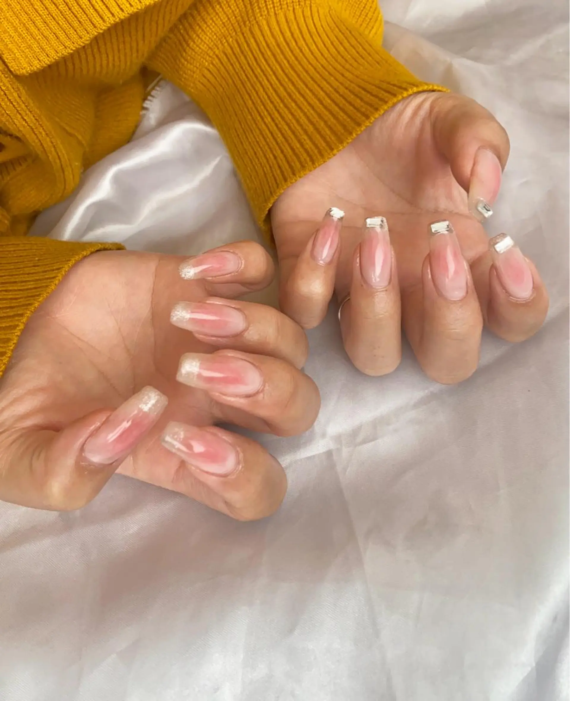 キッズ ネイル チークネイル 韓国ネイル シンプルネイル ワンホンネイル ハンドネイル おうちネイルサロン RINAのその他イメージ