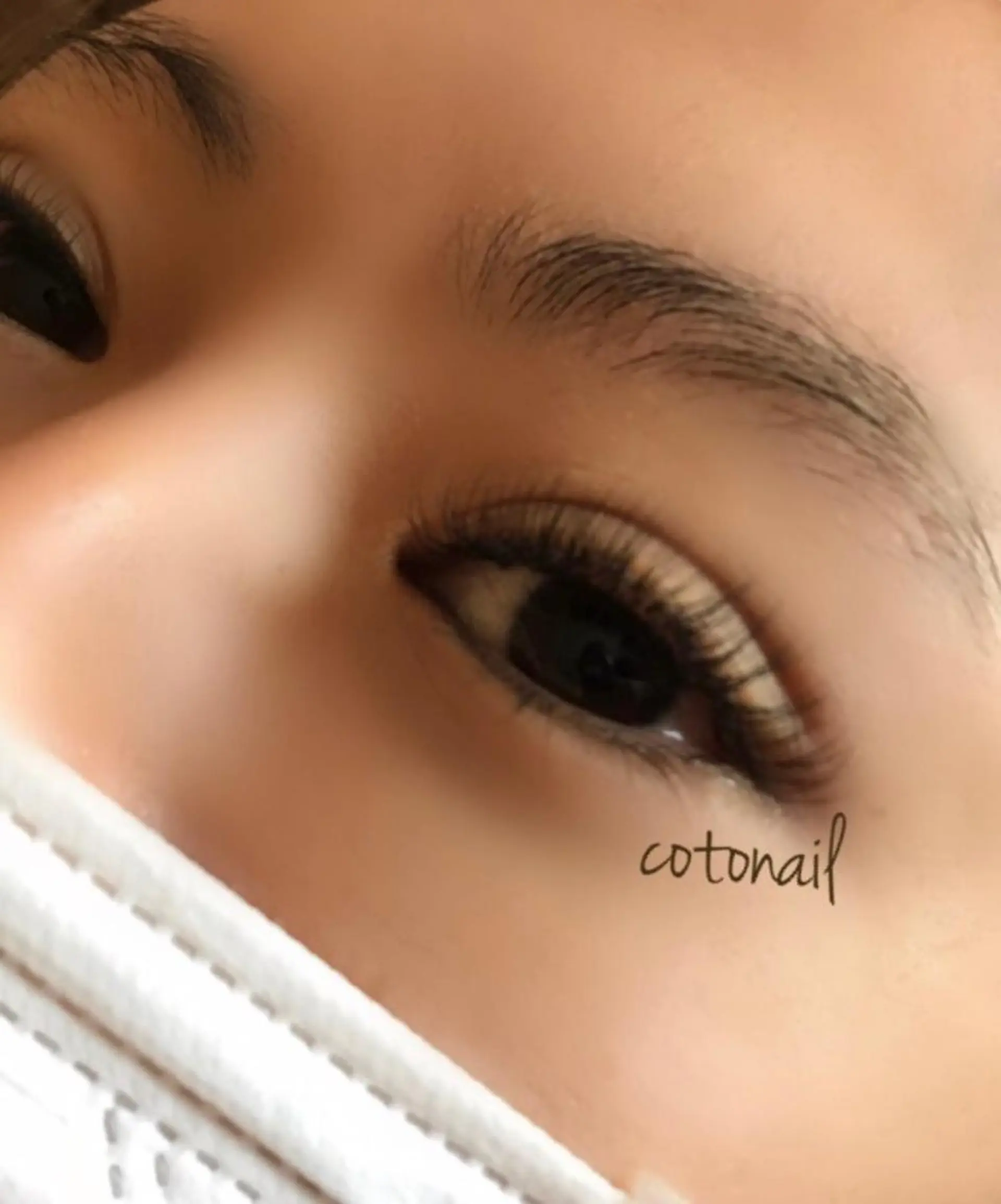 マツエク・マツパ Dカール セクシー ツメトマツゲ .のネイルデザイン