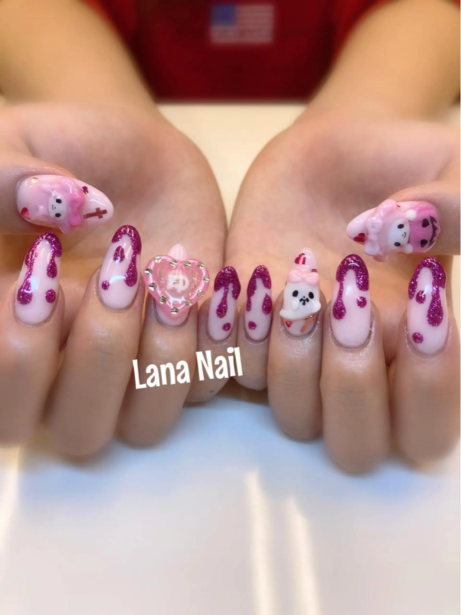ネイル スカルプネイル Lana Nailのネイルデザイン
