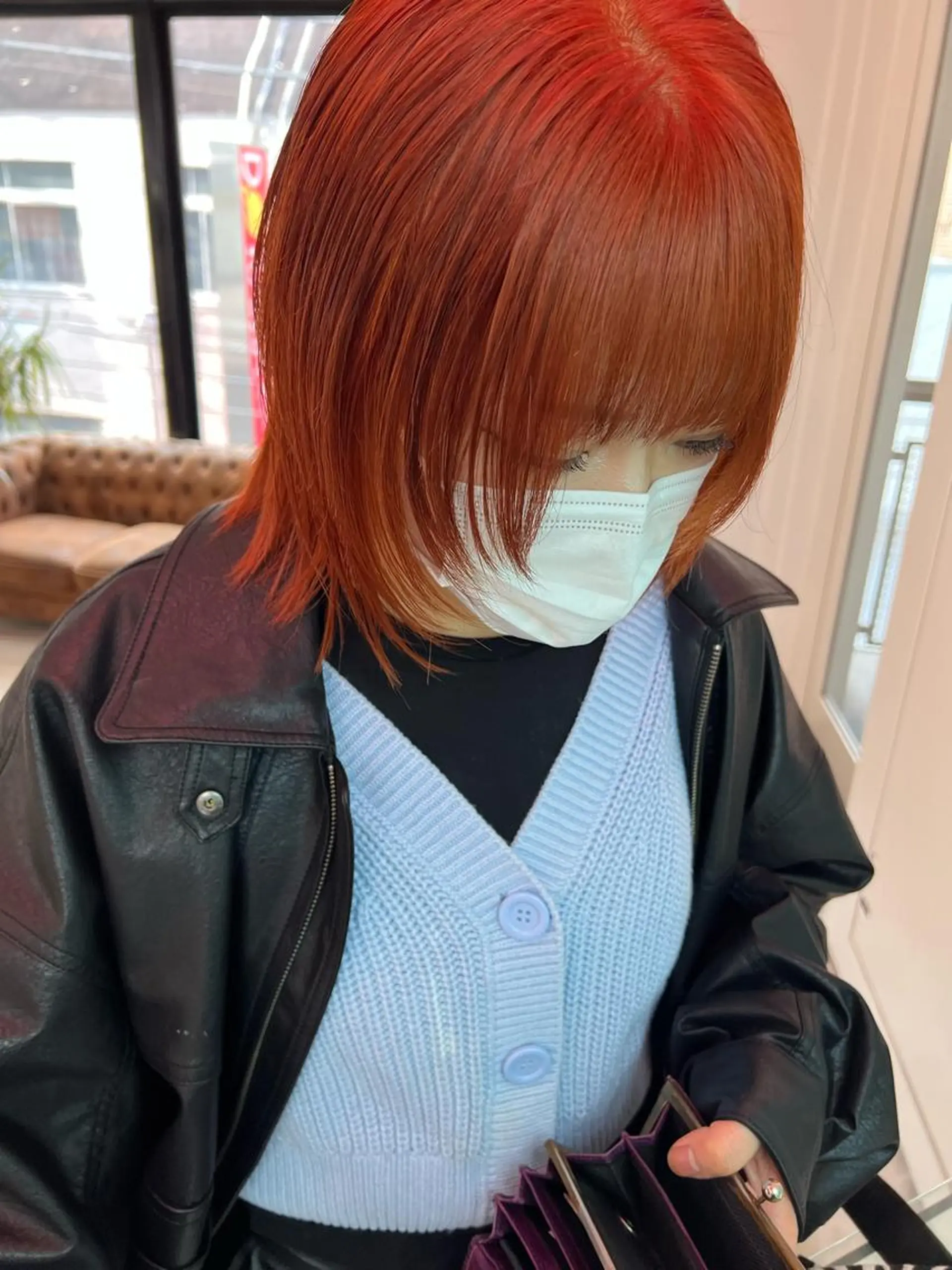 ショート カラー ヘアアレンジ 🧨ブリーチー×ボブ レイヤー💎じゅえるのヘアスタイル