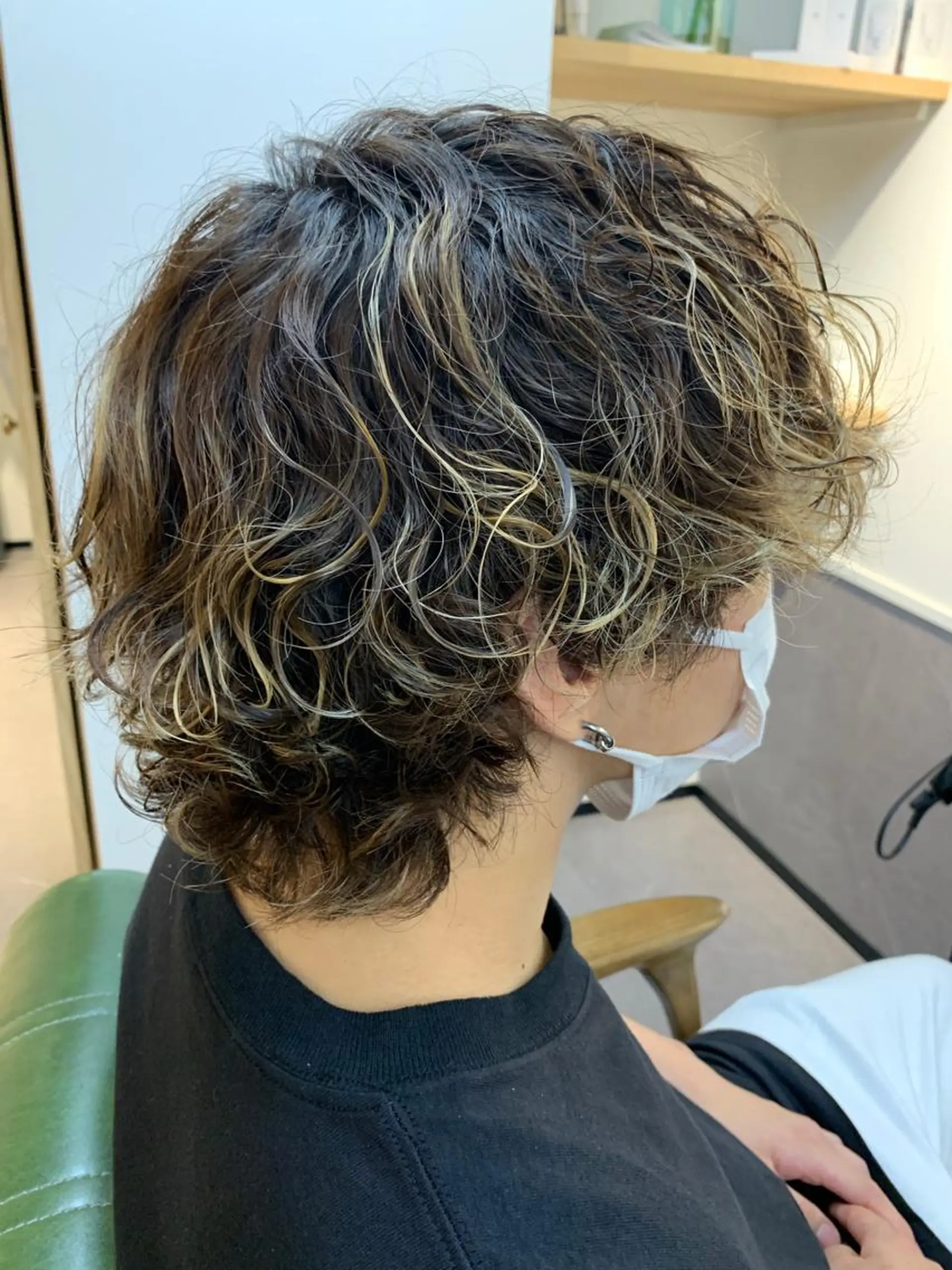 パーマ メンズ LOuNICA/銀座 RYUNOSUKEのヘアスタイル