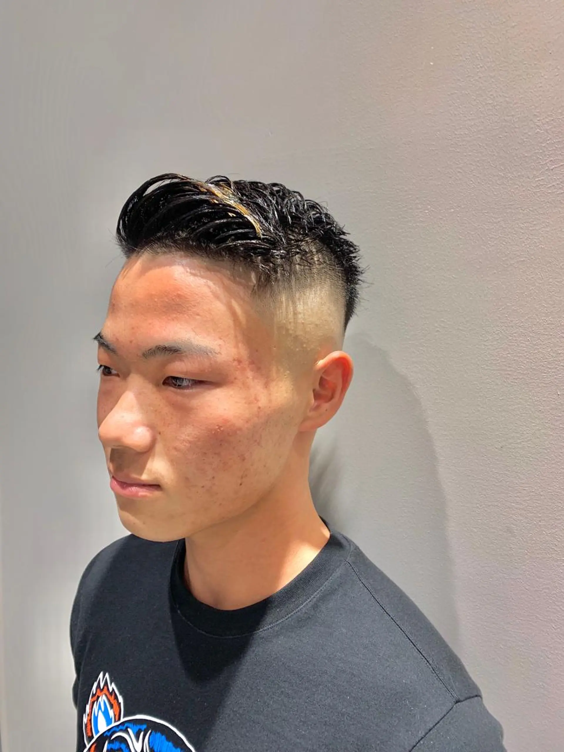 ショート メンズ フェードカット スキンフェード カット ヘアカラー トリートメント 🎱メンズフェード 特化HYOGA🎱のヘアスタイル