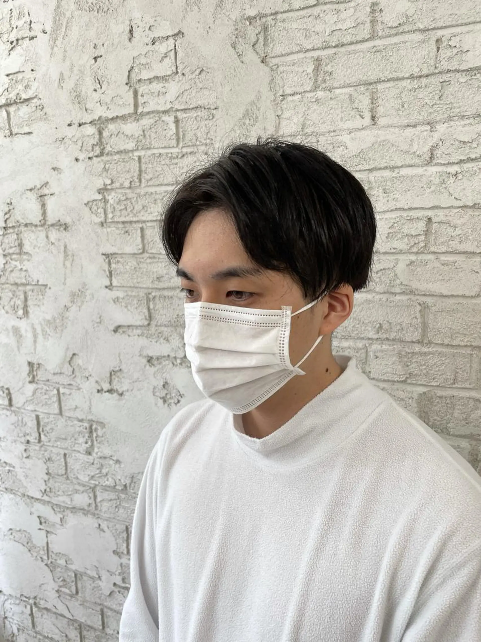 ショート メンズ マッシュ 刈り上げ ブリーチ特化 ハイトーンRYOYAのヘアスタイル