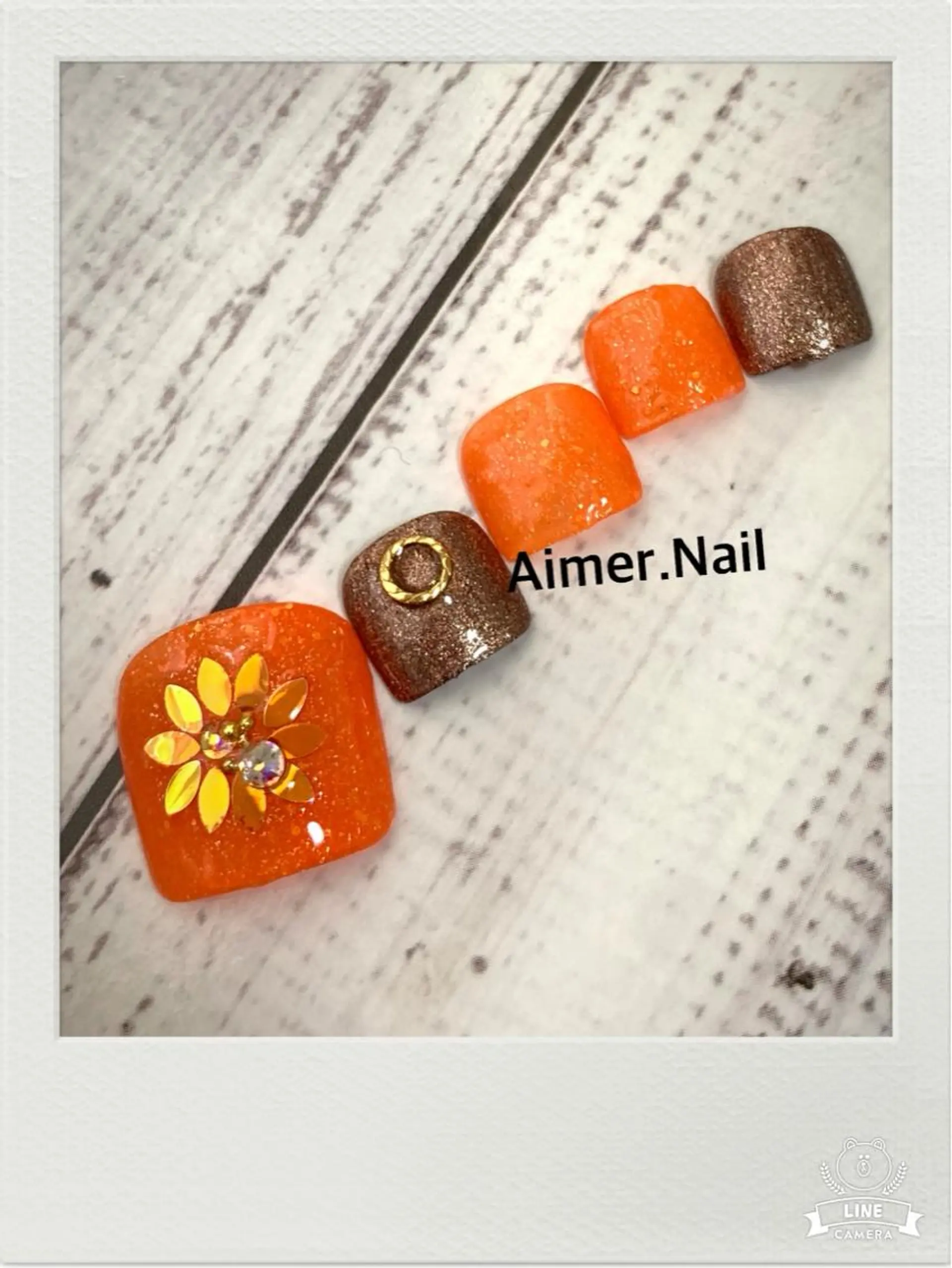 ネイル フットネイル フットネイル Aimer. Nailのネイルデザイン