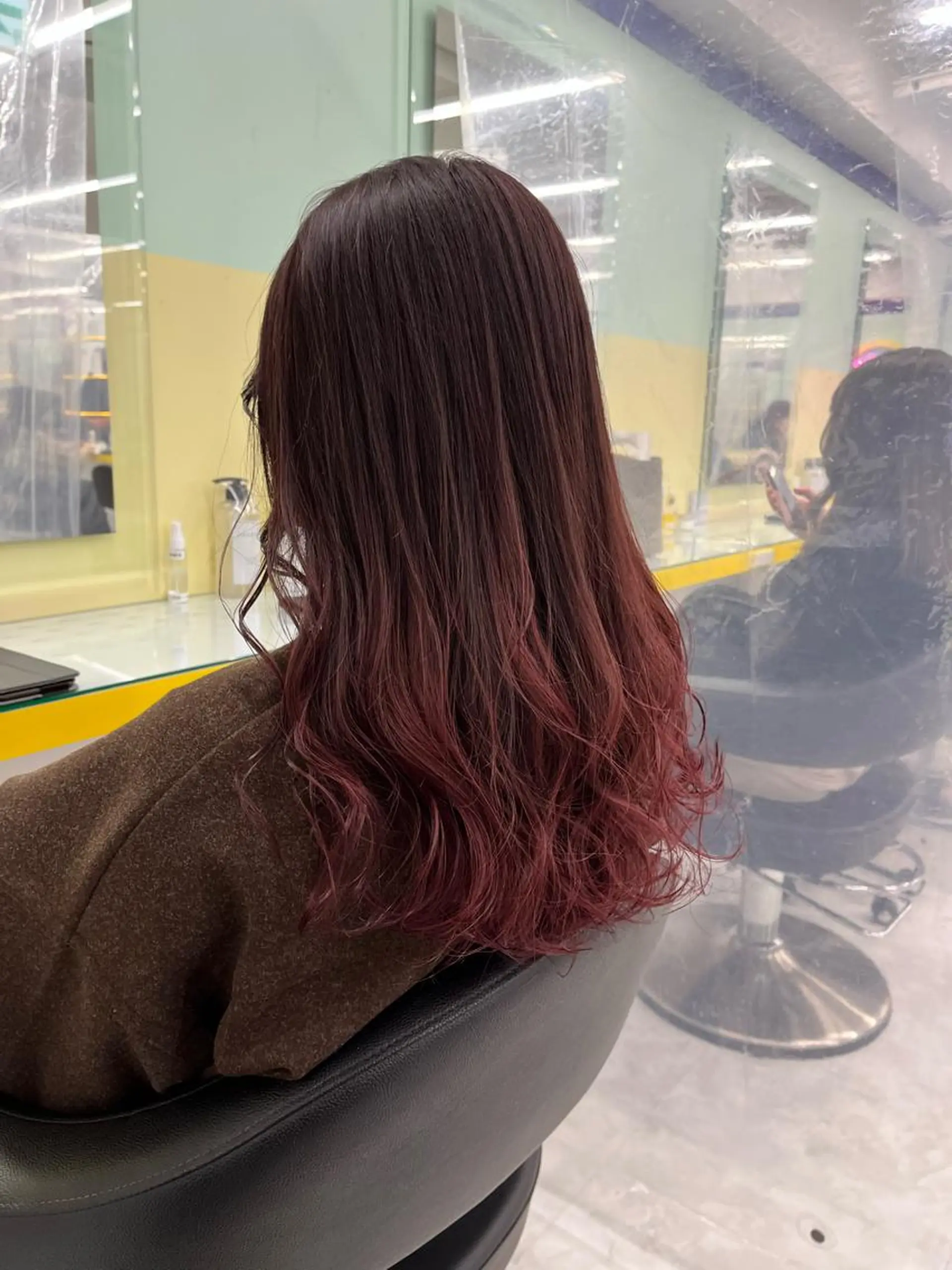 ロング ヘアカラー ヘッドスパ ヘアセット 🪞透明感カラー🫧 縮毛矯正🥇かずきのヘアスタイル