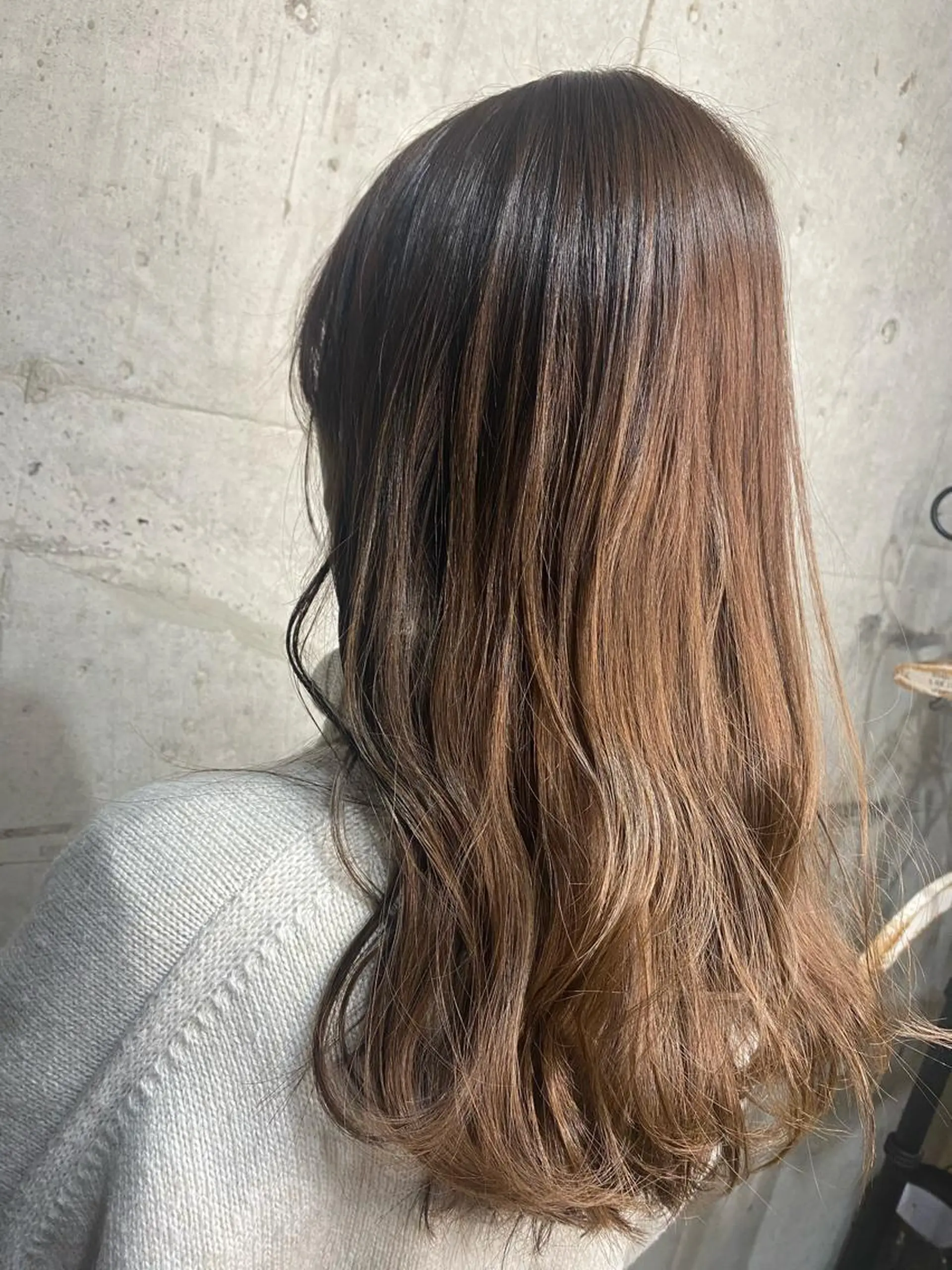 ロング カラー 日野 めぐみのヘアスタイル