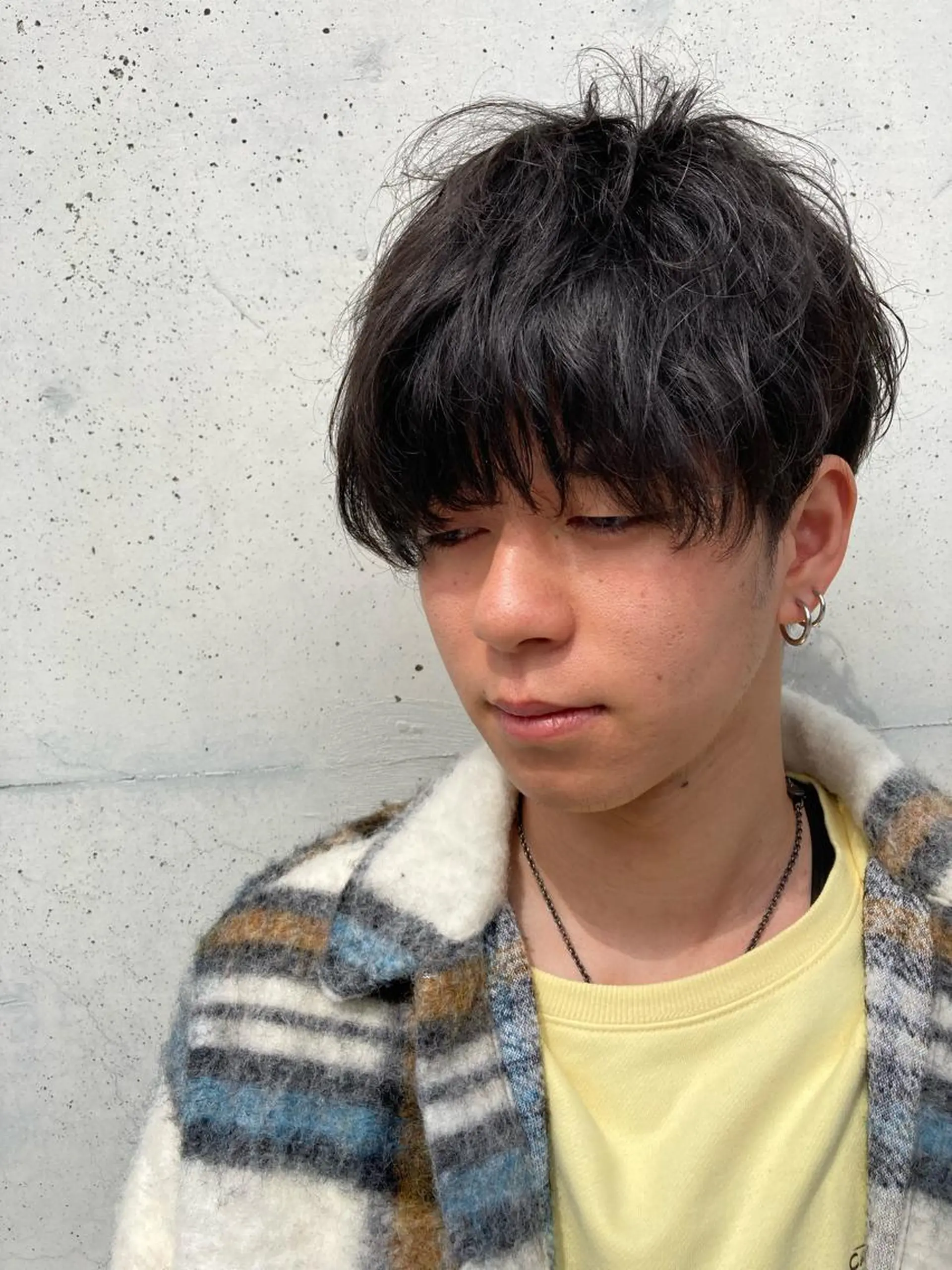 メンズ マッシュ 完全個室マンツーマン メンズサロン草野貴樹のヘアスタイル