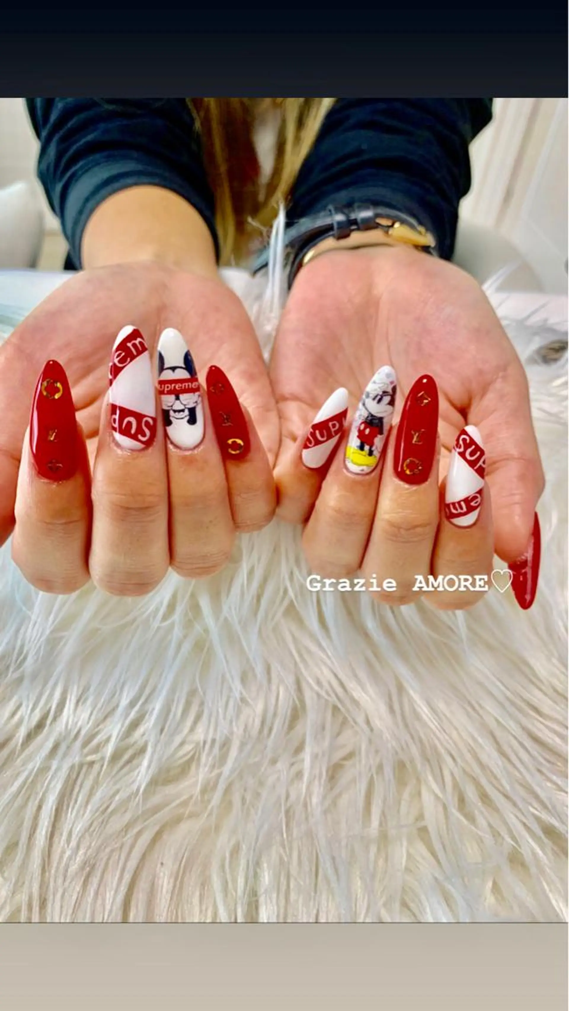 ネイル スカルプネイル Grazie AMOREのネイルデザイン