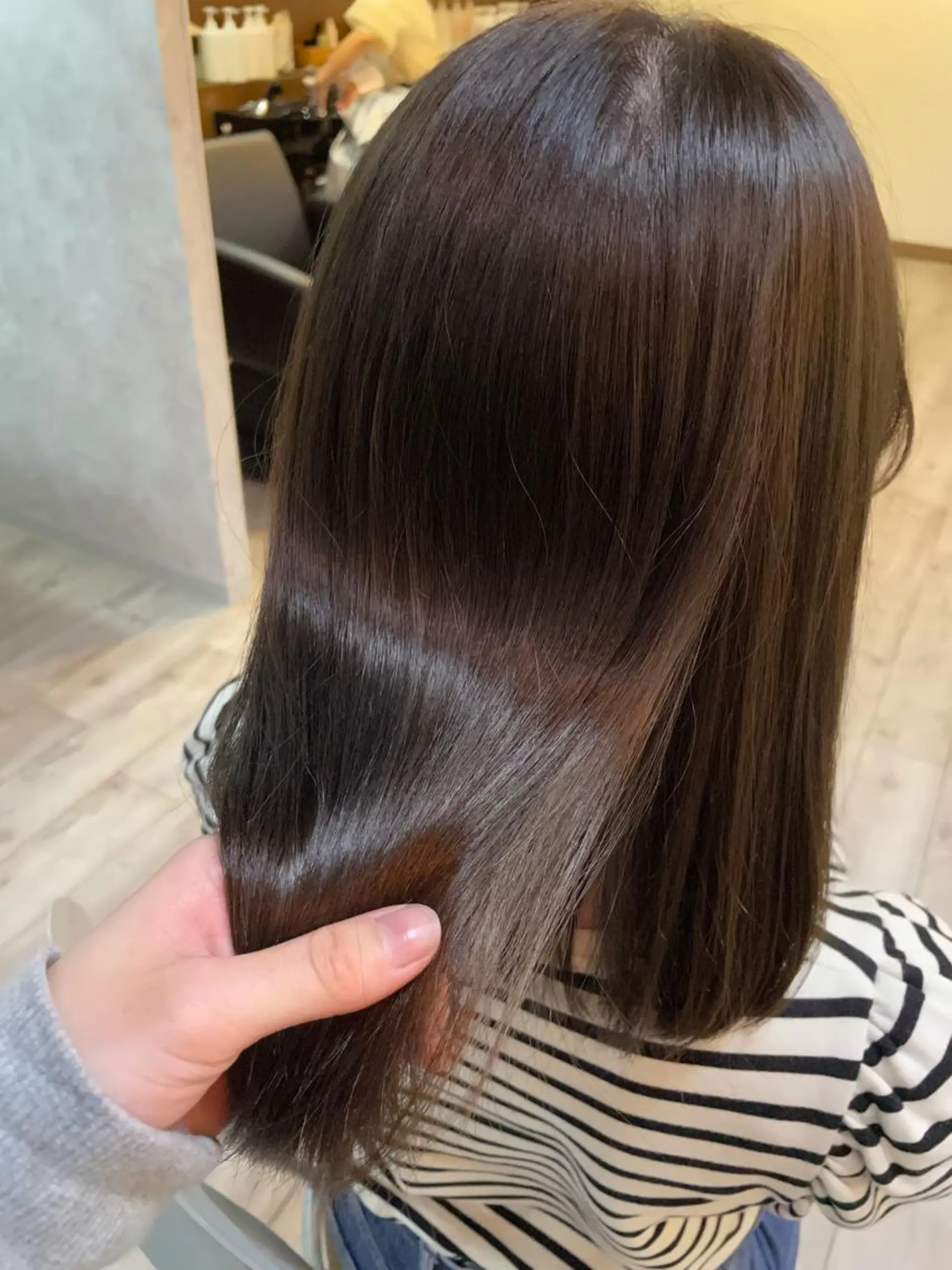 セミロング カラー 🫧ヒシダアキ taboo.i🫧のヘアスタイル