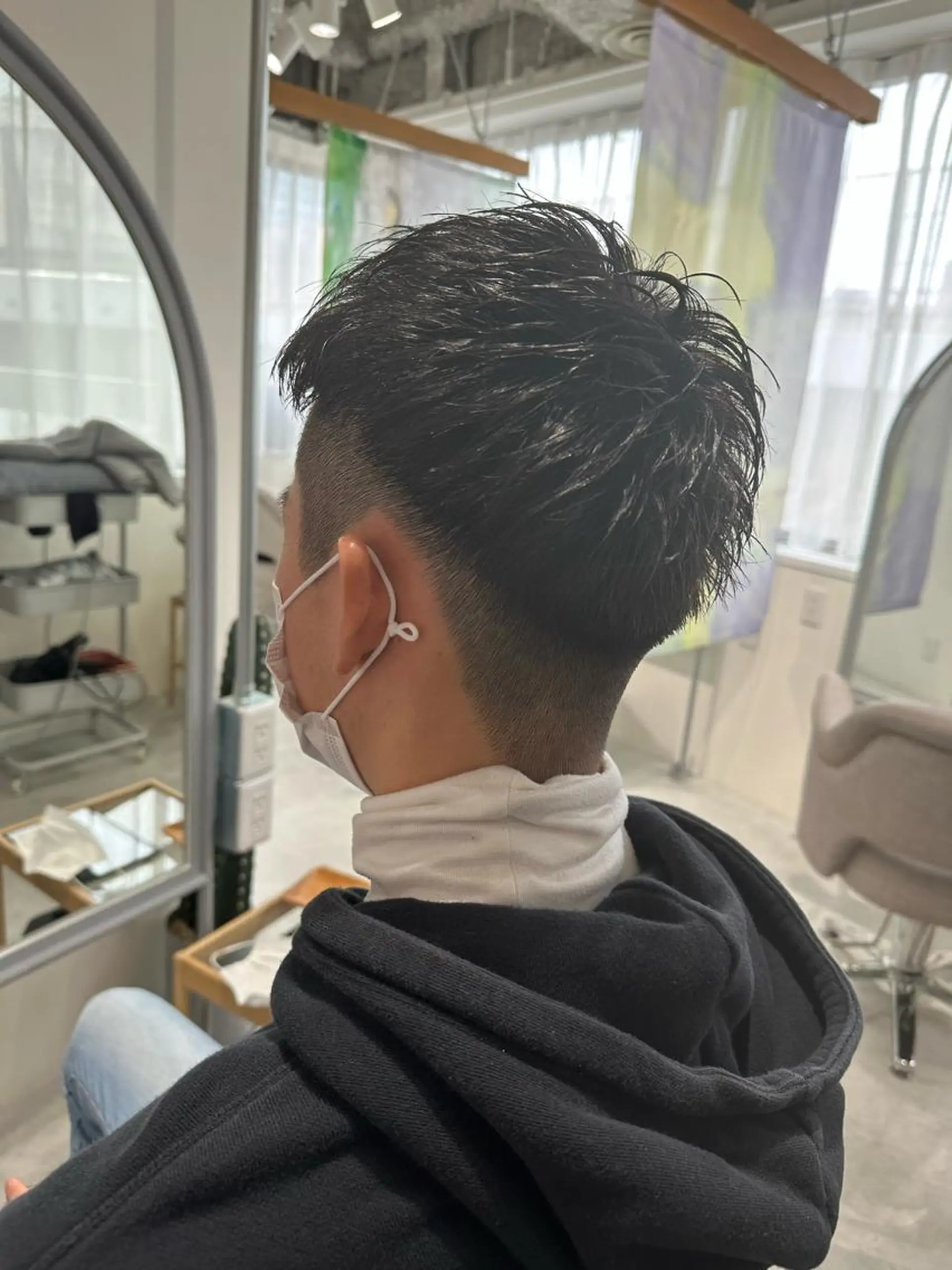 メンズ フェードカット カット ヘッドスパ 💎メンズパーマ特化 🥇メンズのプロのヘアスタイル