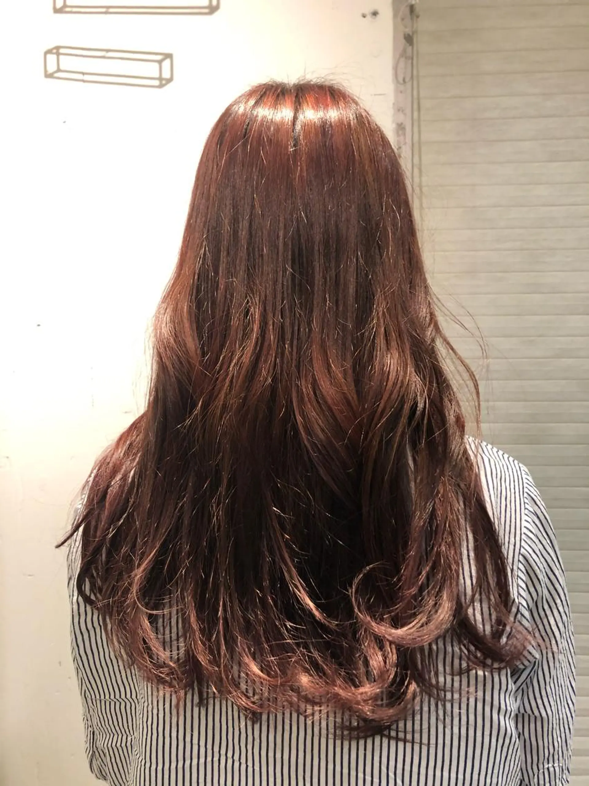 ロング カラー うる艶カラー/恵比寿 ベージュ/丸山陽平のヘアスタイル