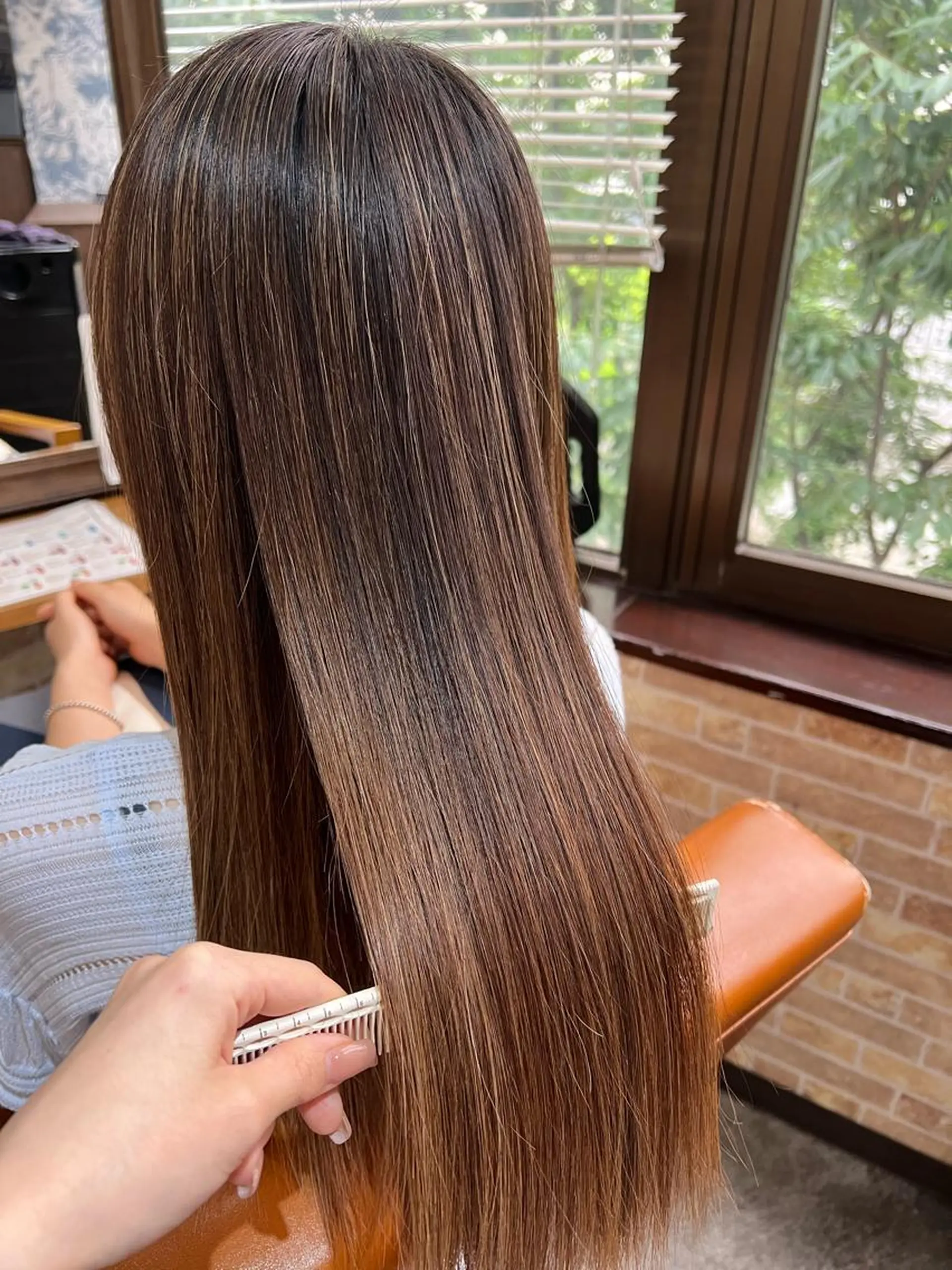 セミロング カット ヘアカラー トリートメント 上質髪🪐 AIRI🪷‧₊˚のヘアスタイル