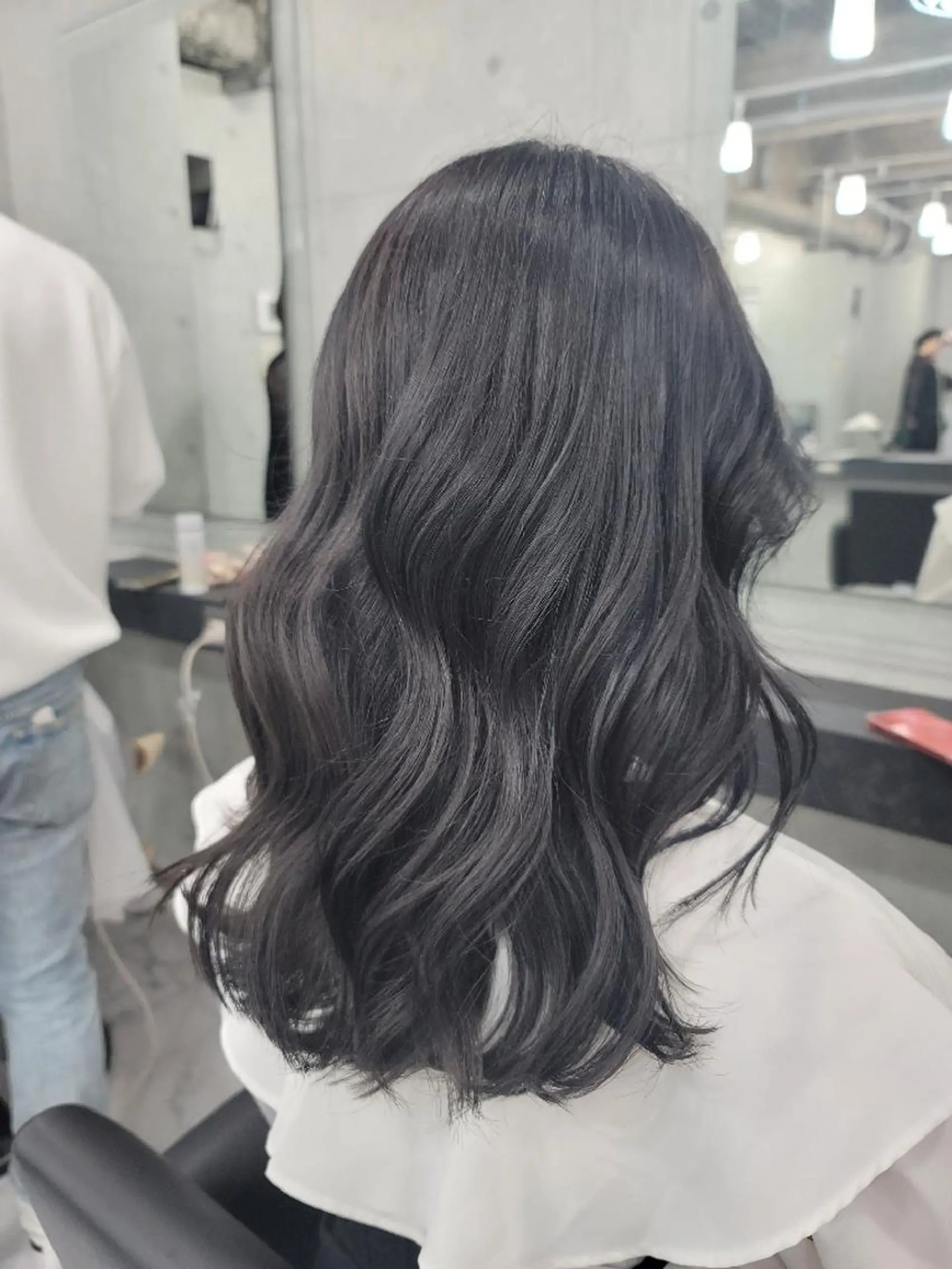 セミロング カラー ❇️安達 優心❇️ レイヤー/艶髪特化のヘアスタイル
