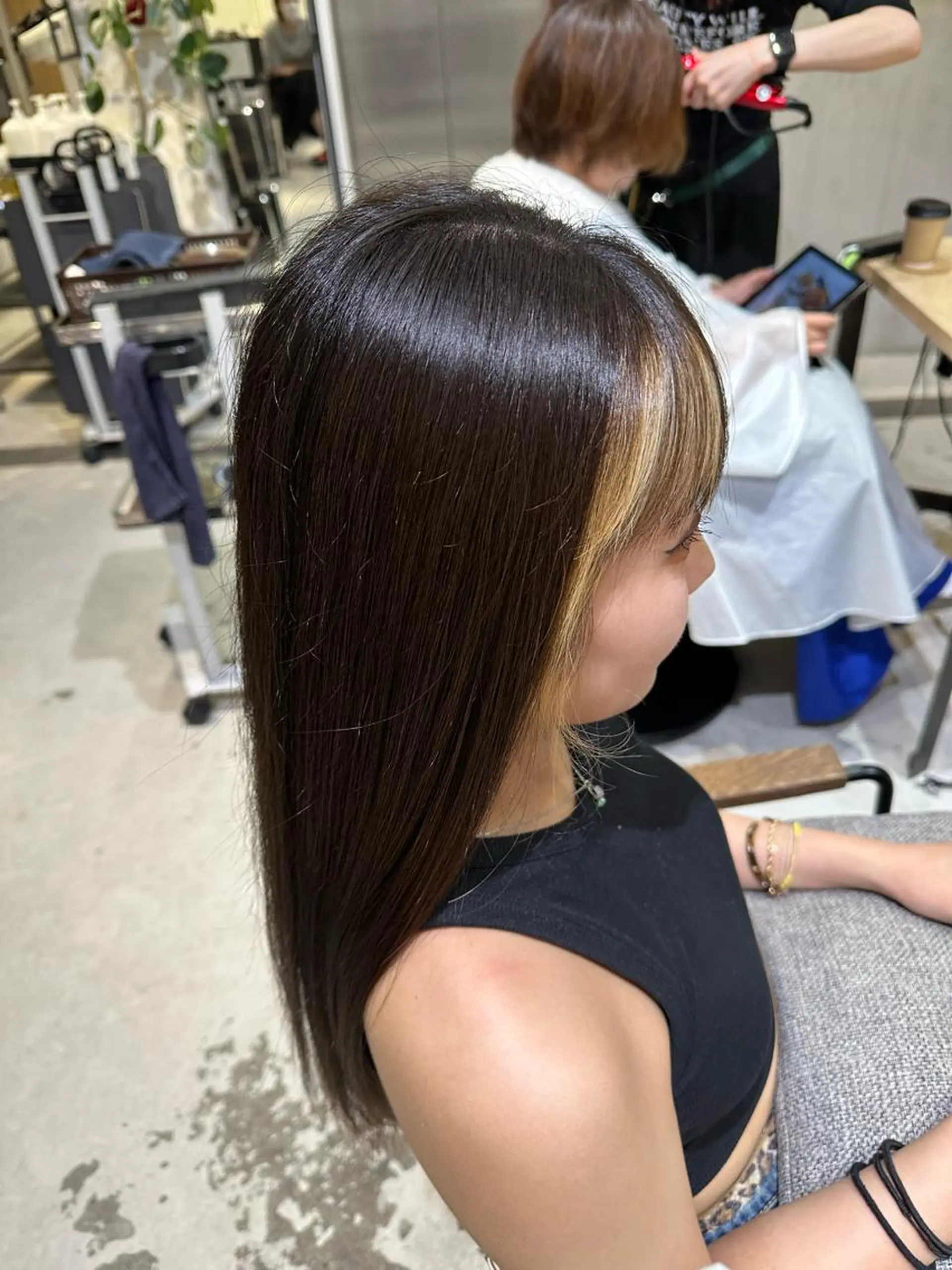 ロング ボブ/似合わせ レイヤーcocomoのヘアスタイル