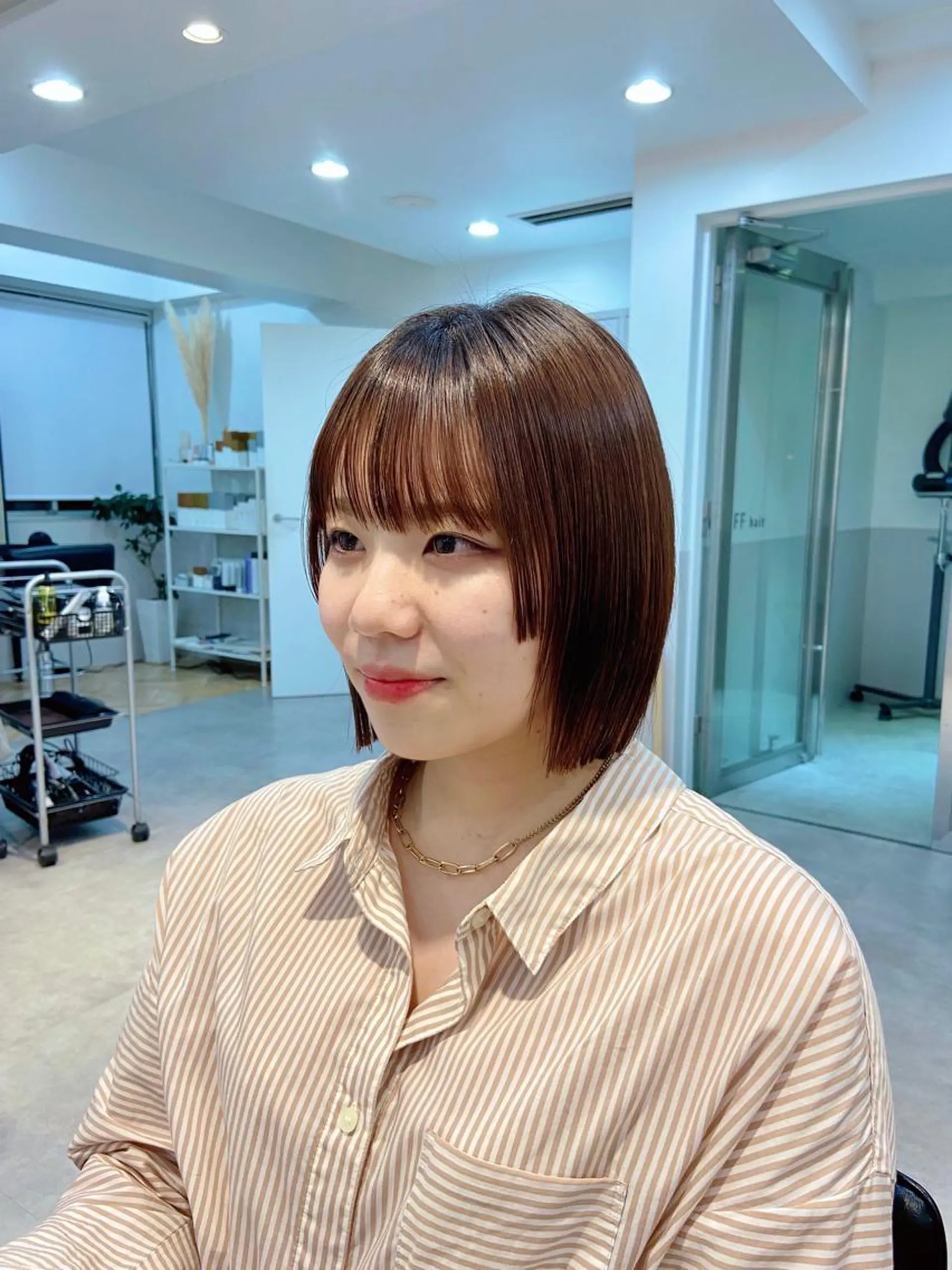 ミディアム ボブ 山下夕月 ショート🫧ボブのヘアスタイル