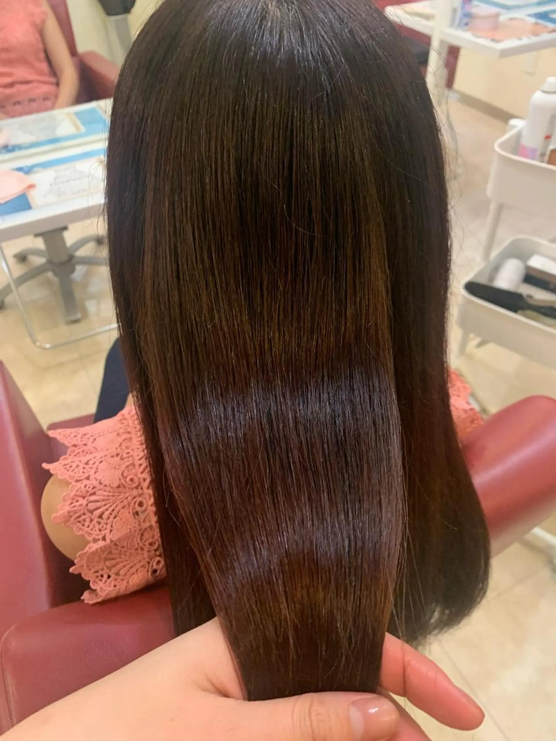 ロング カラー SEAM アキホのヘアスタイル