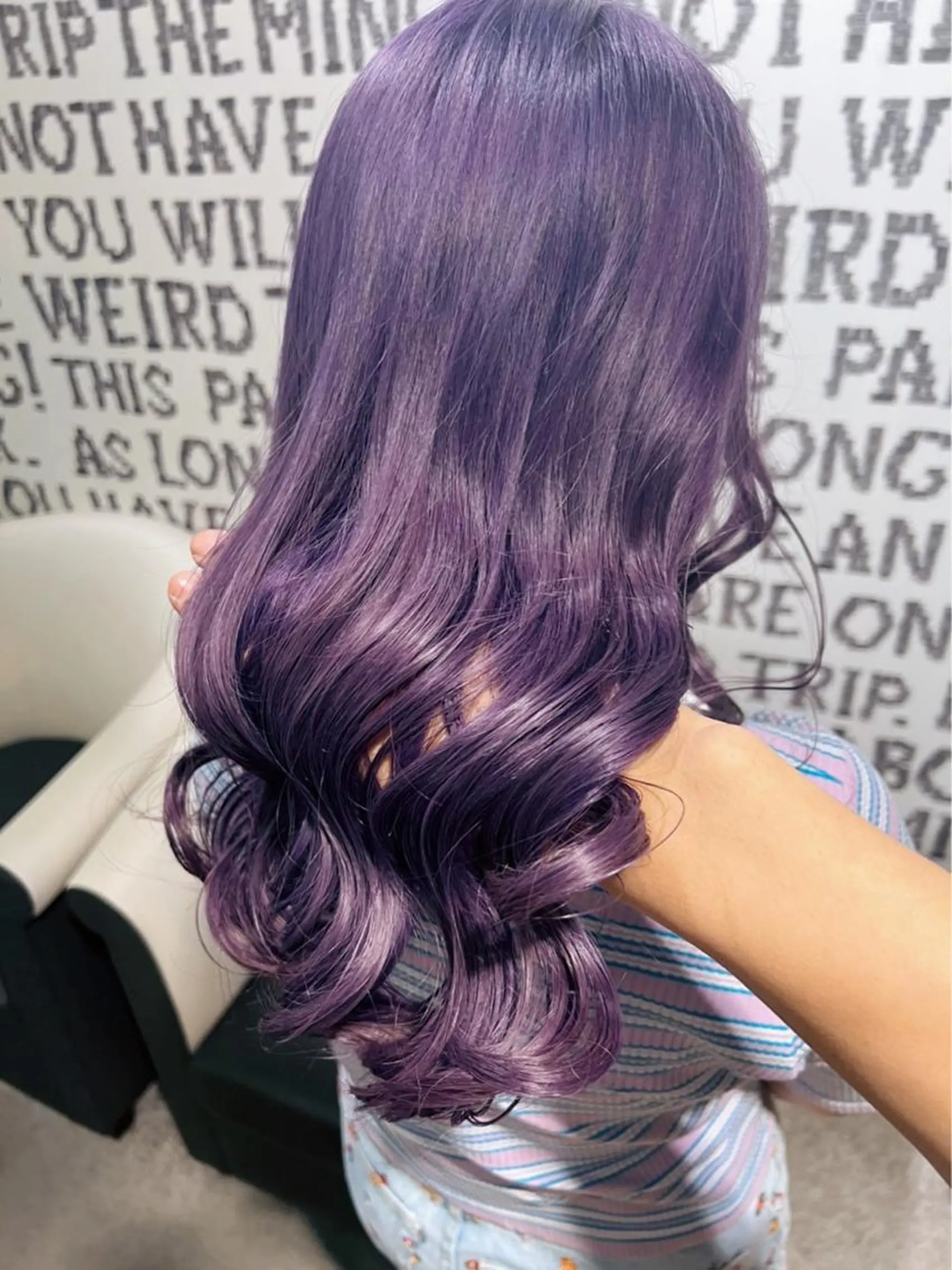 ロング カラー ヘアカラー トリートメント Lumiere 鈴木翔平のヘアスタイル