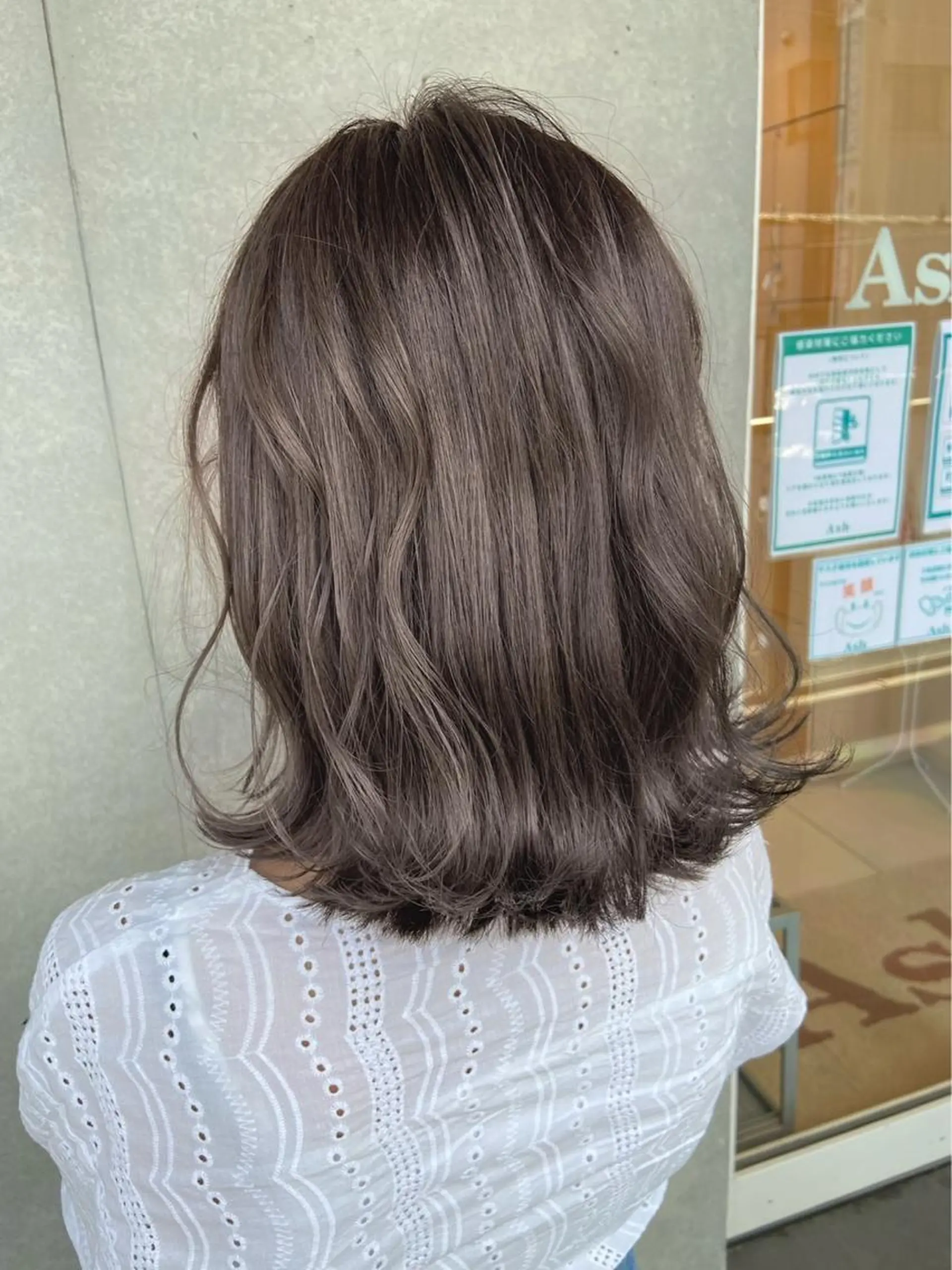 ミディアム 渡辺 悠太のヘアスタイル