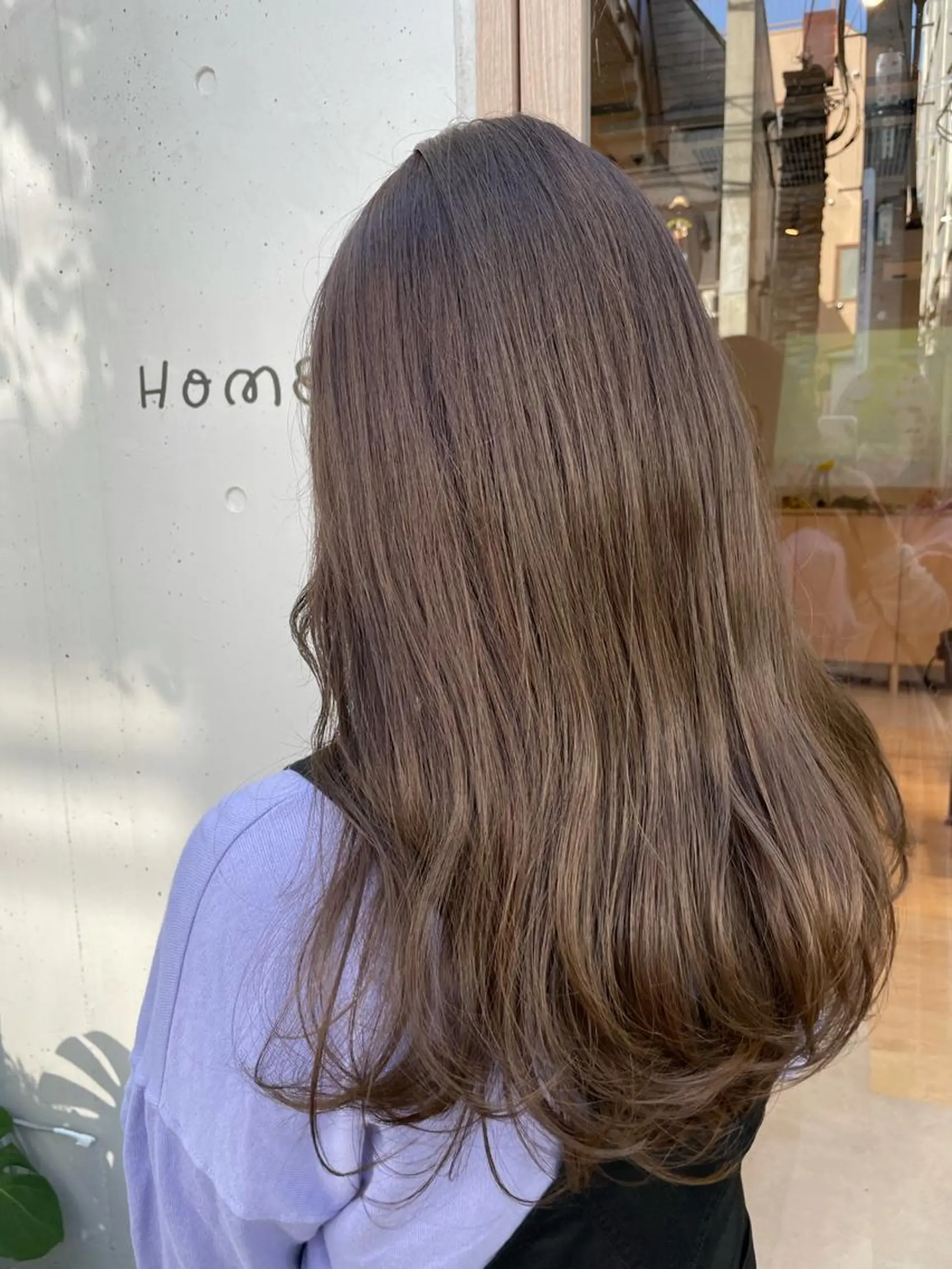 ロング カラー ベージュカラー ブリーチ ブリーチなしカラー hazuki 🌝のヘアスタイル