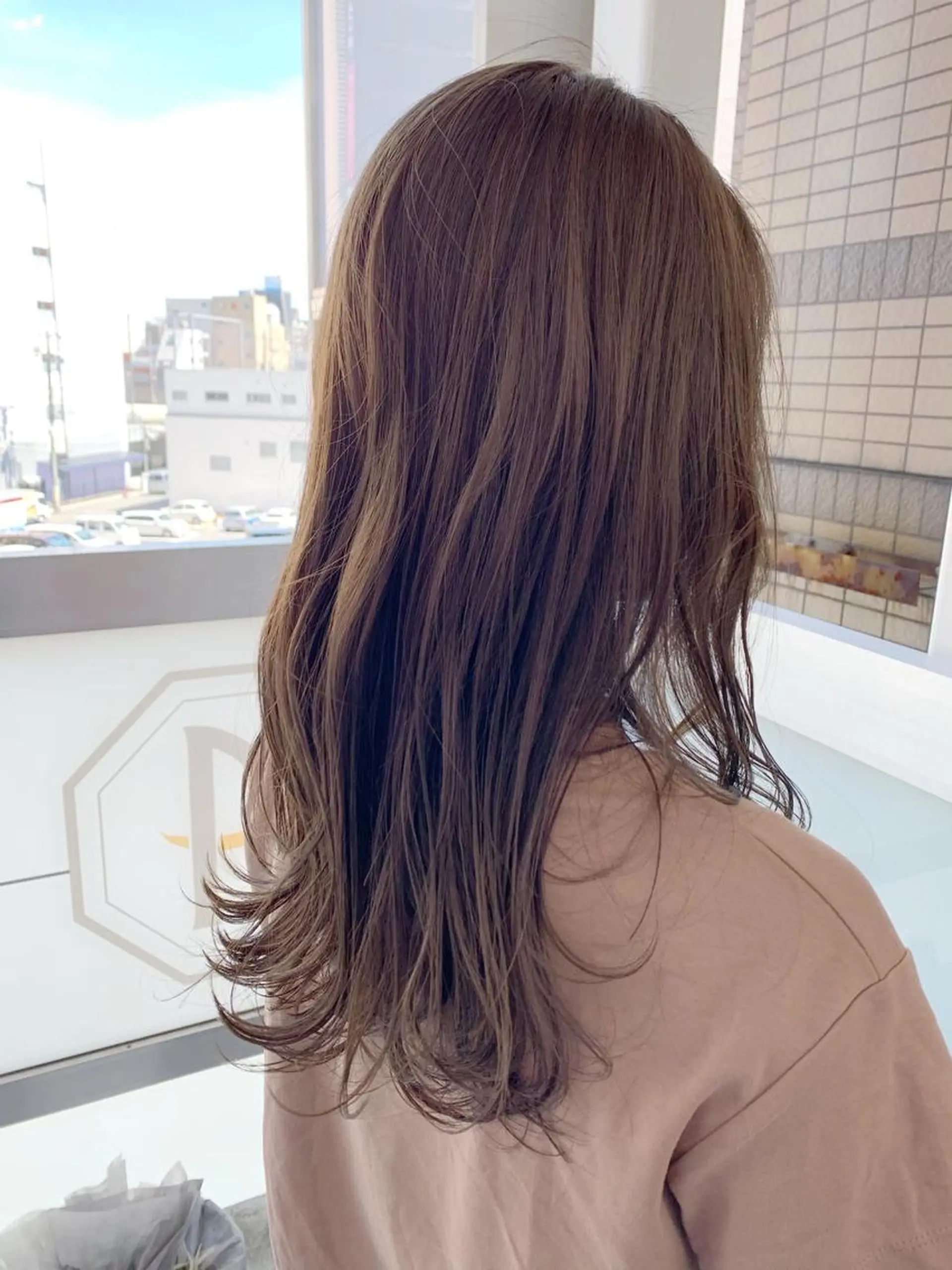 ロング カラー 古田 昂也のヘアスタイル