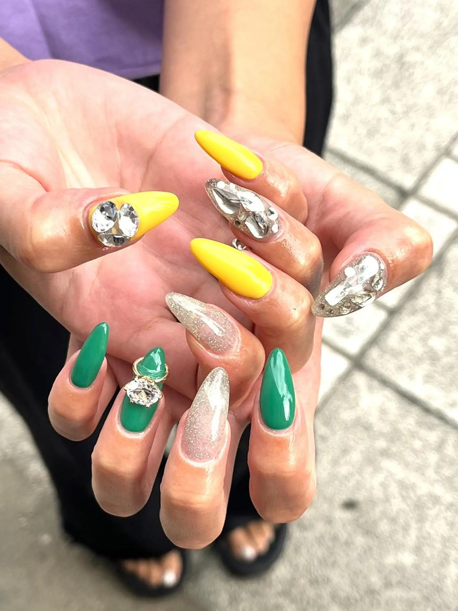 ネイル 持ち込み RIZE NAILのネイルデザイン