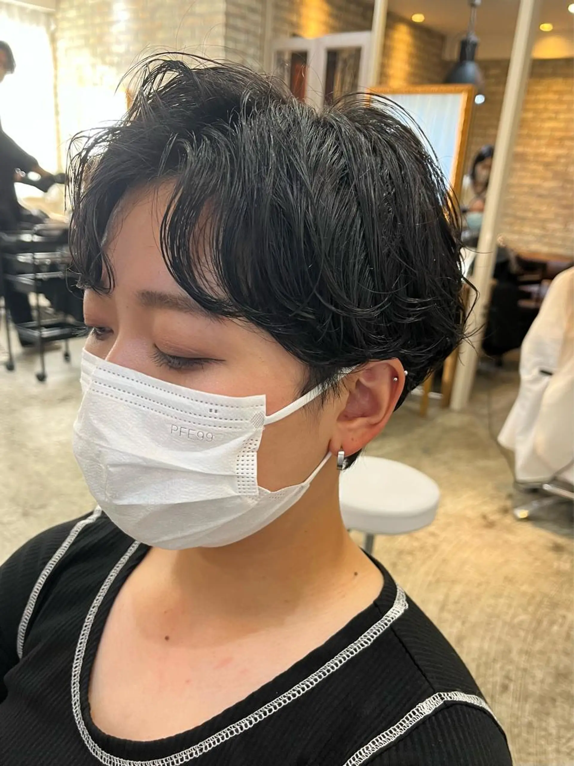 ショート カット パーマ ショートスタイル /tomo.のヘアスタイル