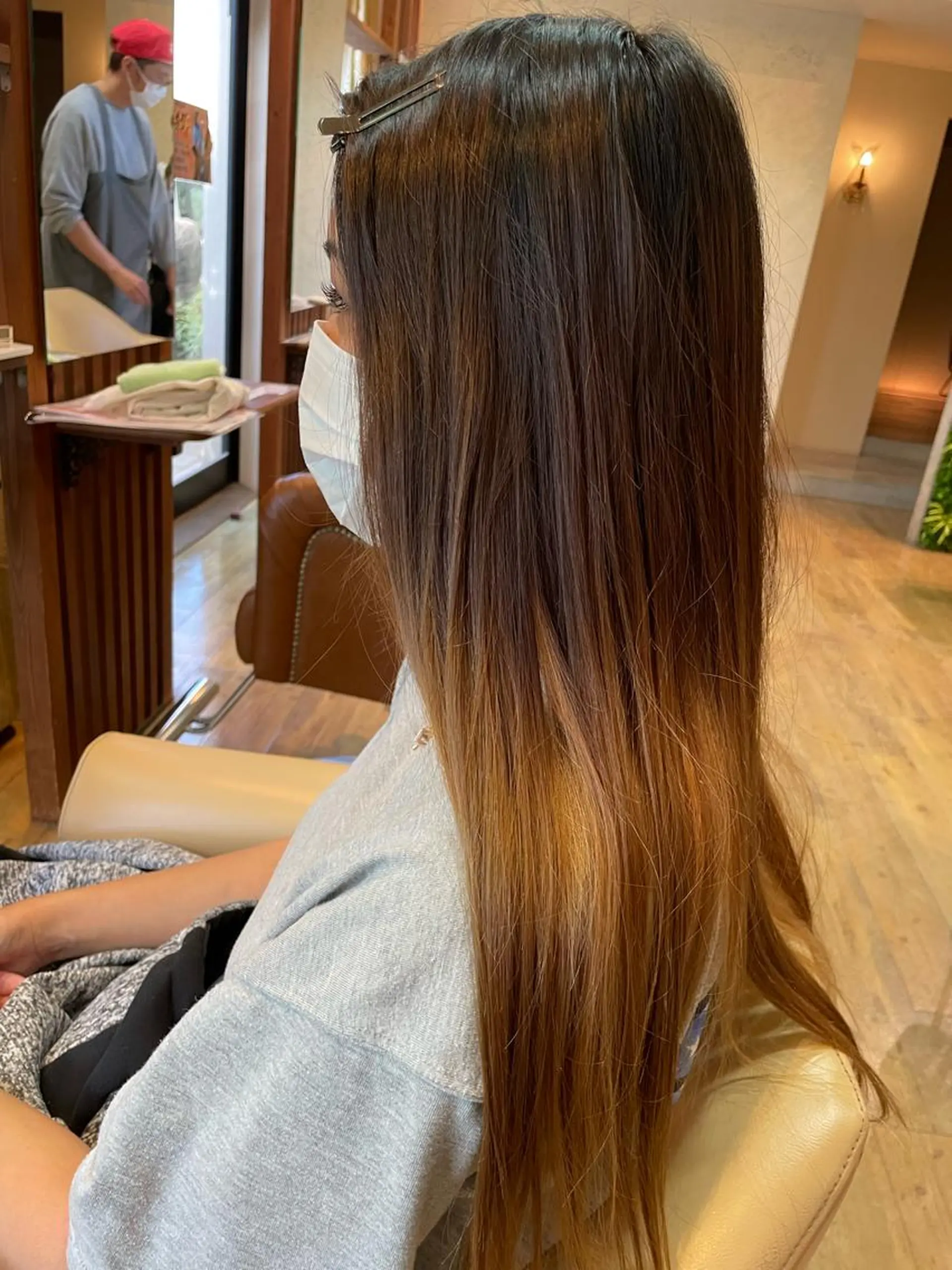 カラー 中尾 陸のヘアスタイル