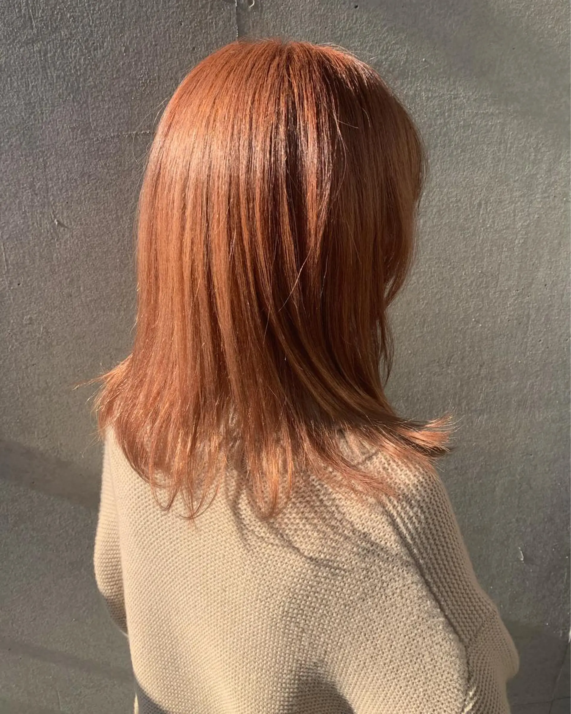 セミロング カラー ベージュカラー ピンクカラー ピンクベージュ ヘアカラー ヒロミ/アレンジ/ アンニュイ/透け感のヘアスタイル