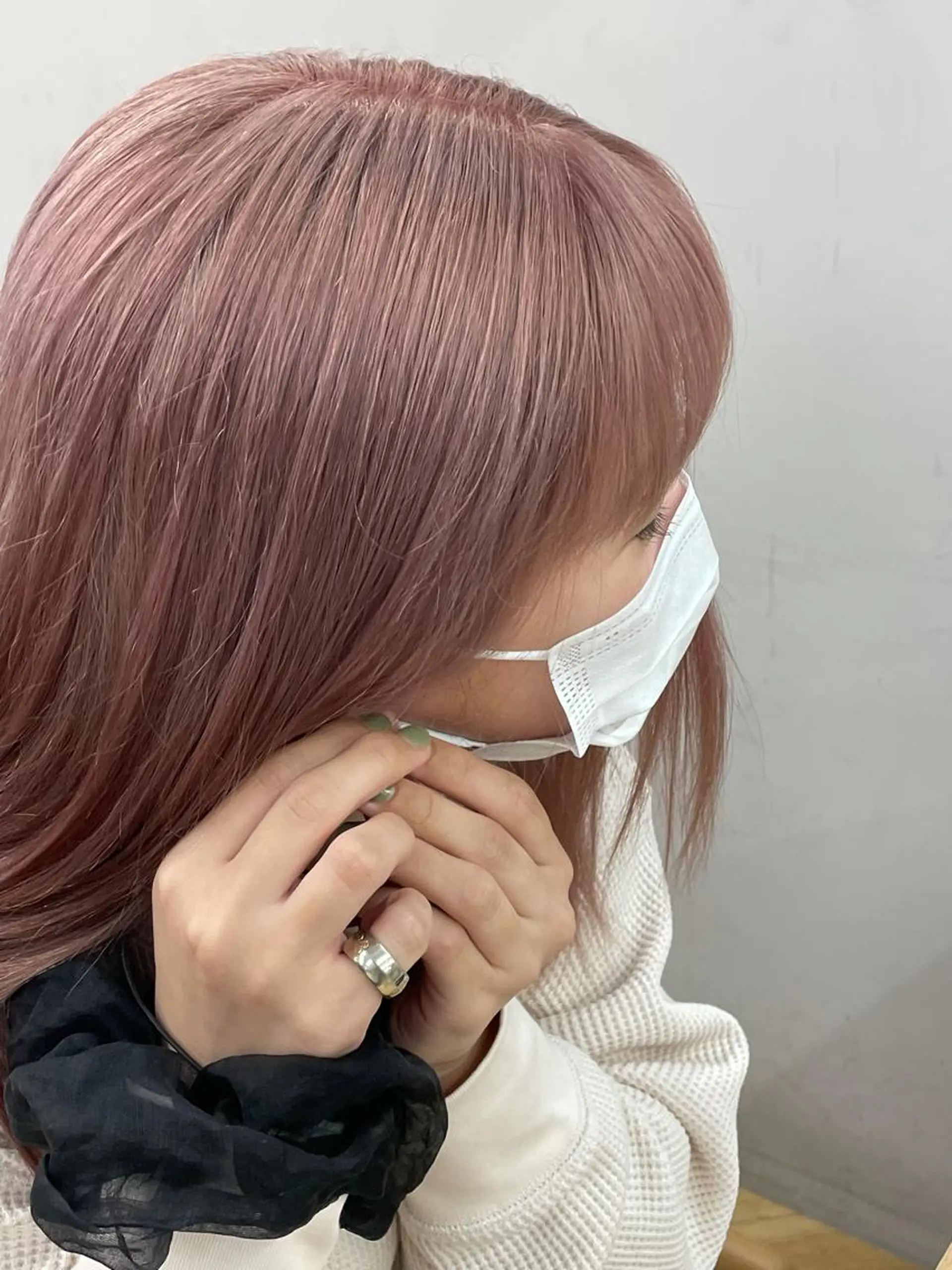 セミロング カラー トリートメント 関 京磨のヘアスタイル