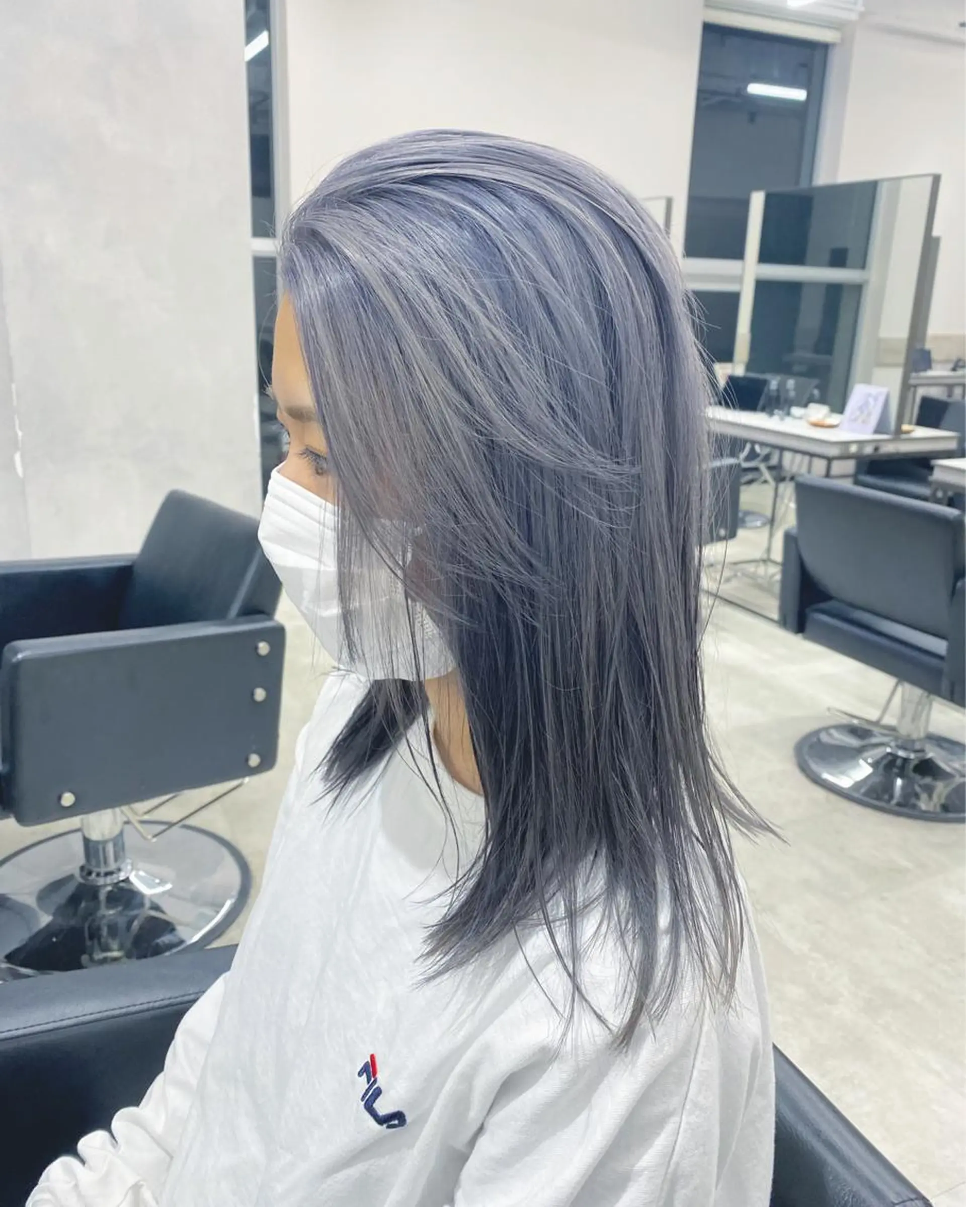 セミロング 🌈モテ色 村上のぶきのヘアスタイル