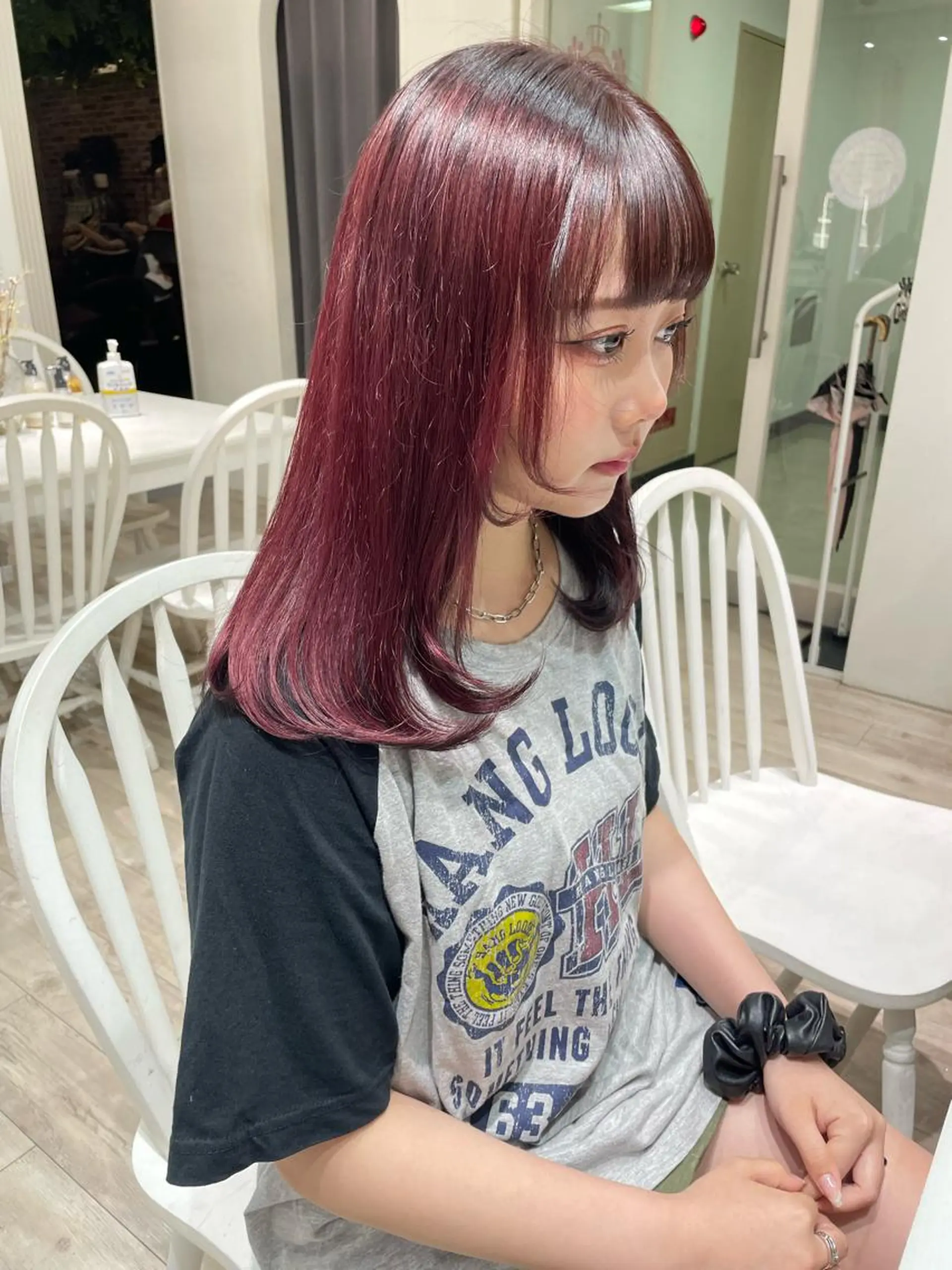 ミディアム カラー miyu /大阪美容室のヘアスタイル