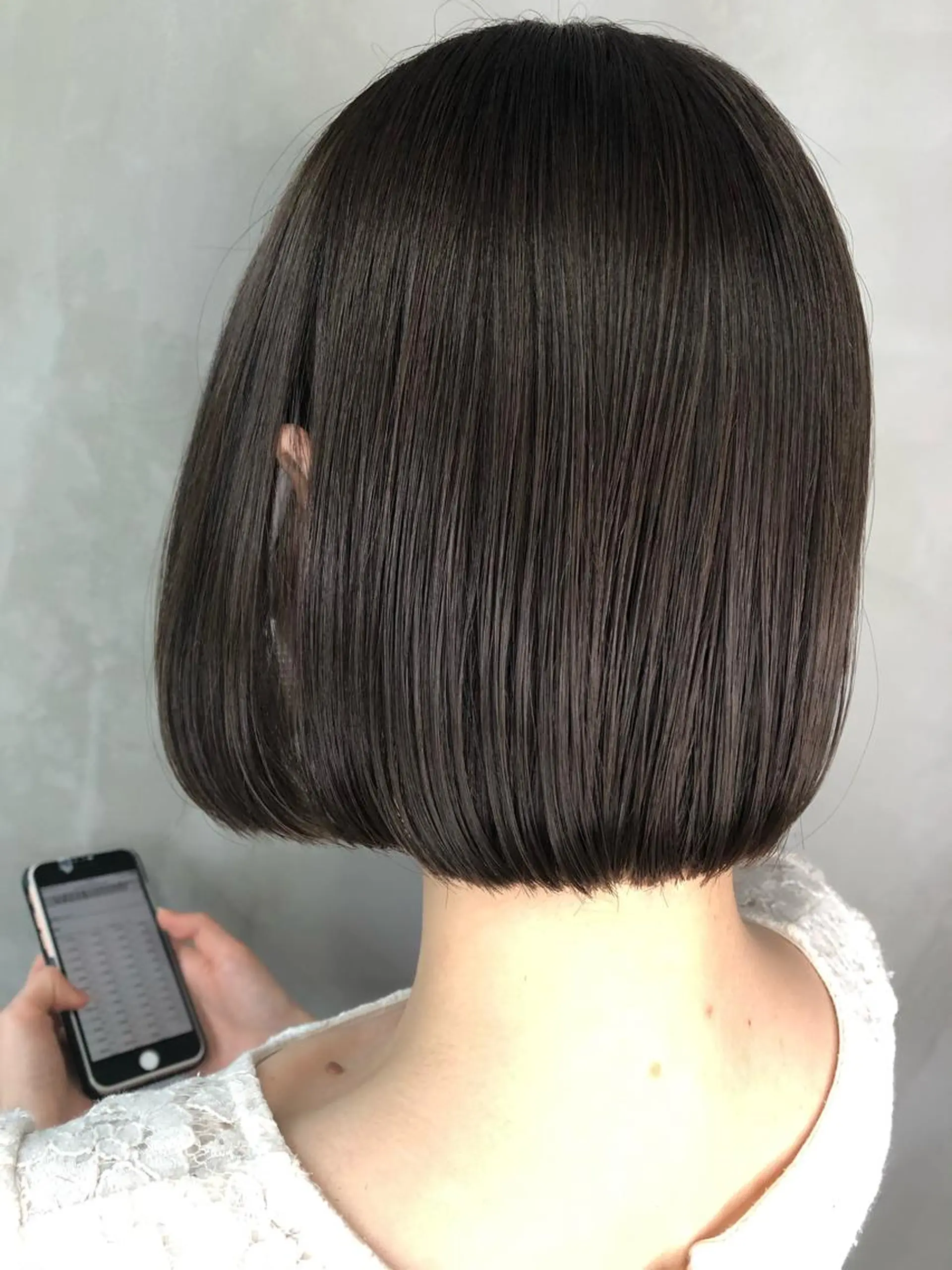ミディアム 大友 正晴のヘアスタイル