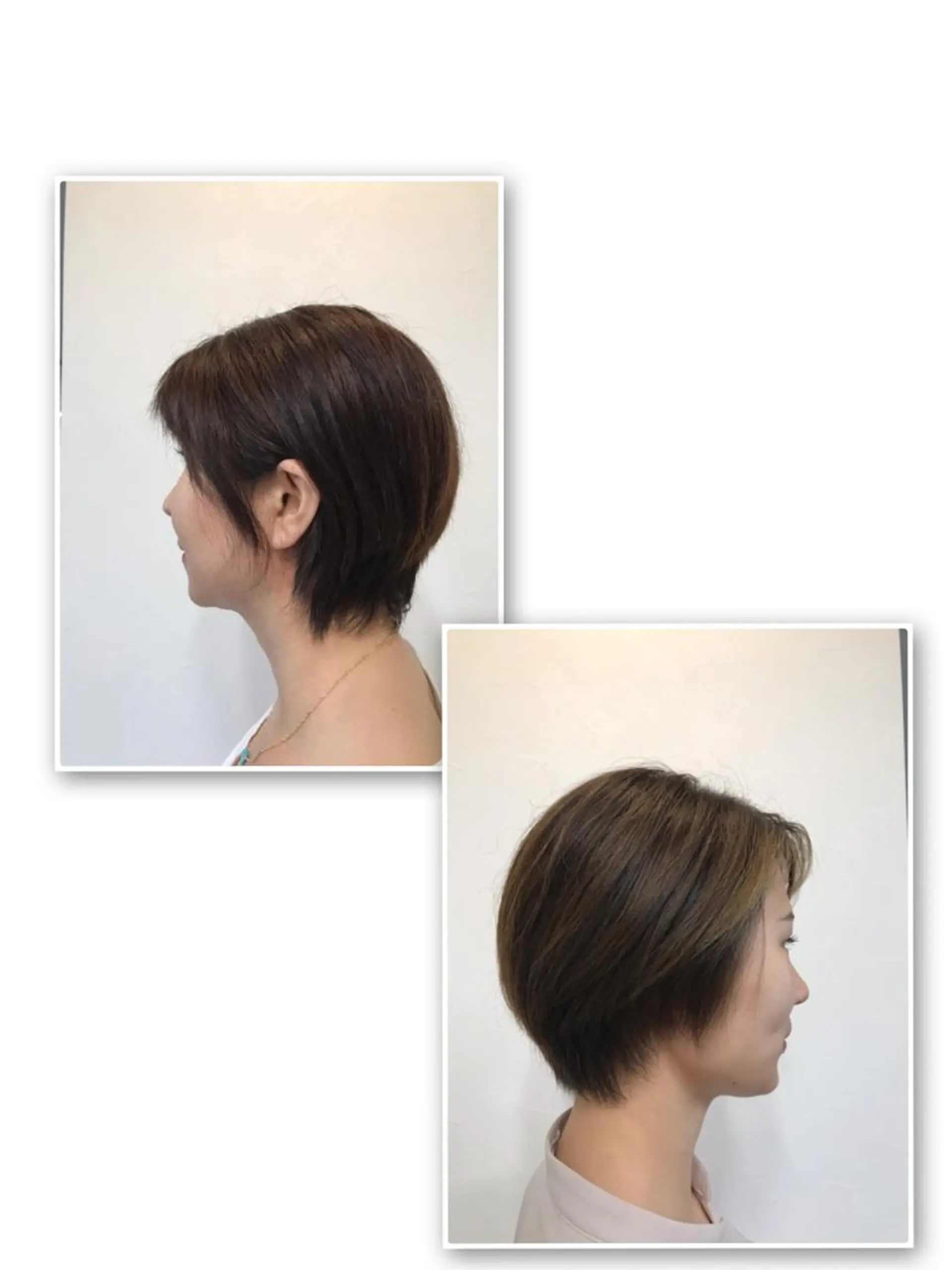 ショート カラー 小林 由里香のヘアスタイル