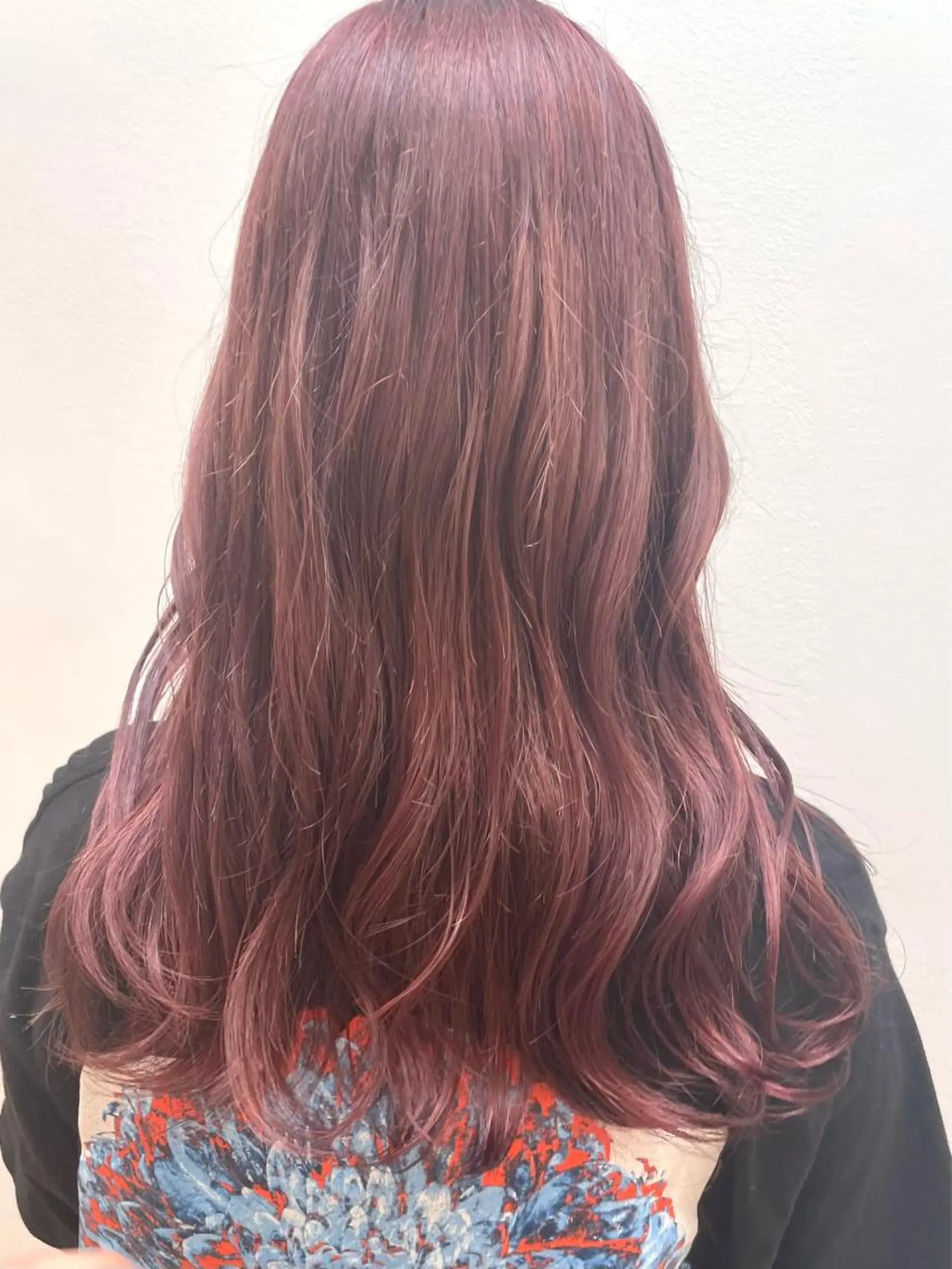 ロング カラー ヘアカラー レイヤー/ハイトーン 🫧‪Erikaのヘアスタイル